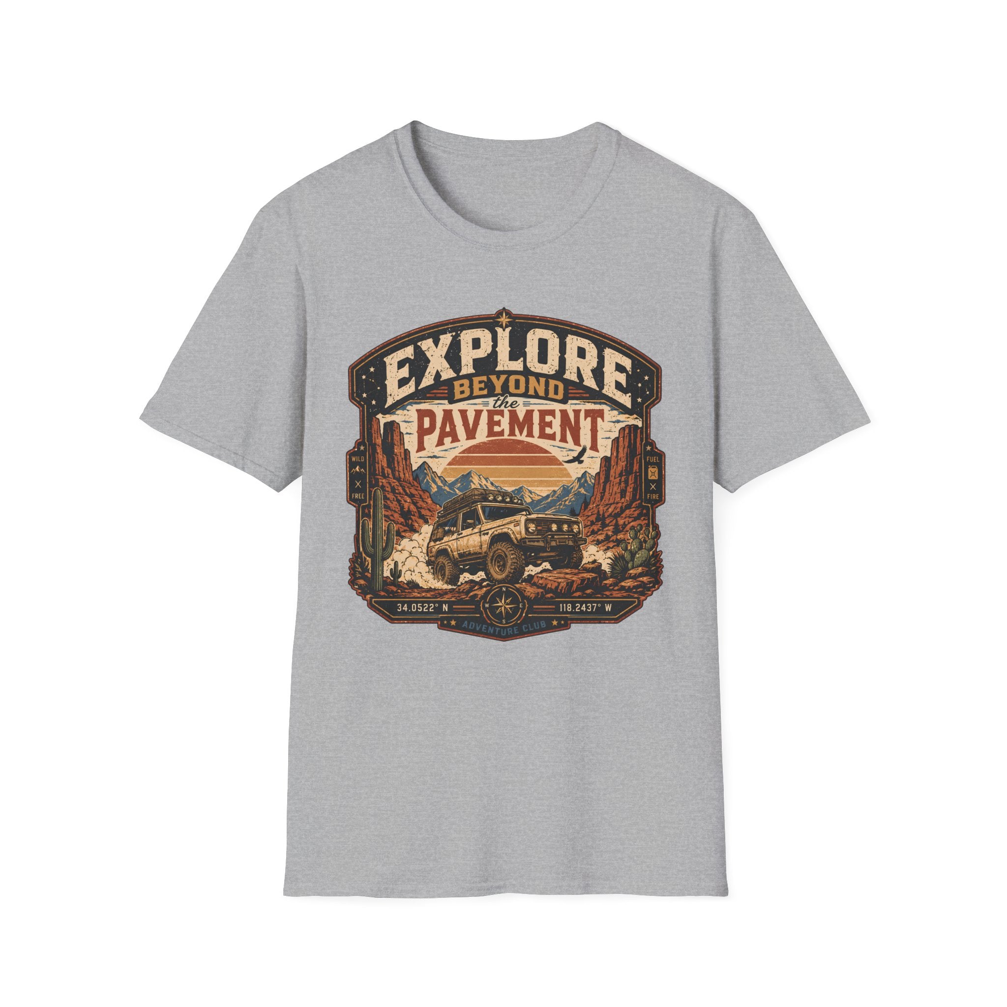 Explore Pavement- T-Shirt