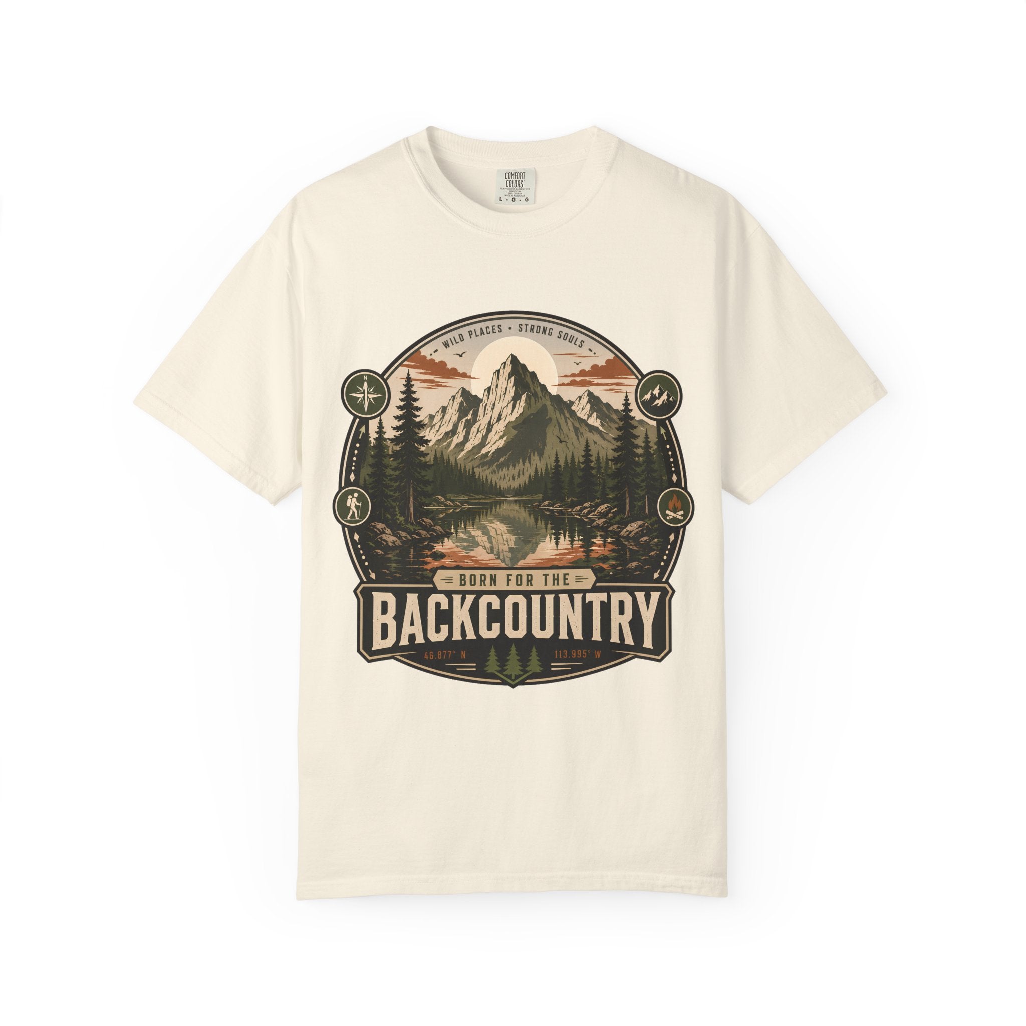 Born for the Backcountry - Comfort Colors T-Shirt