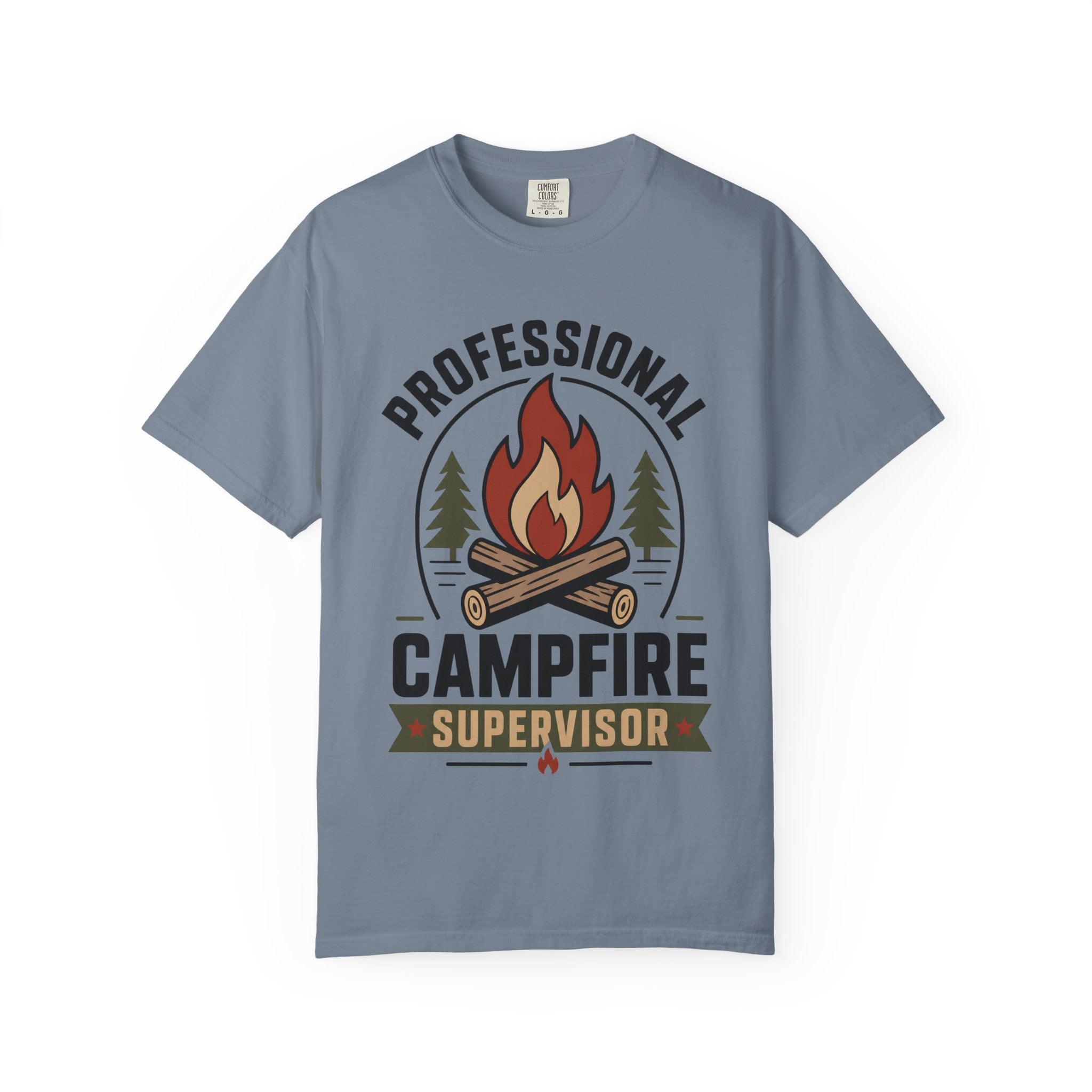 Campfire Supervisor - Comfort Colors T-Shirt