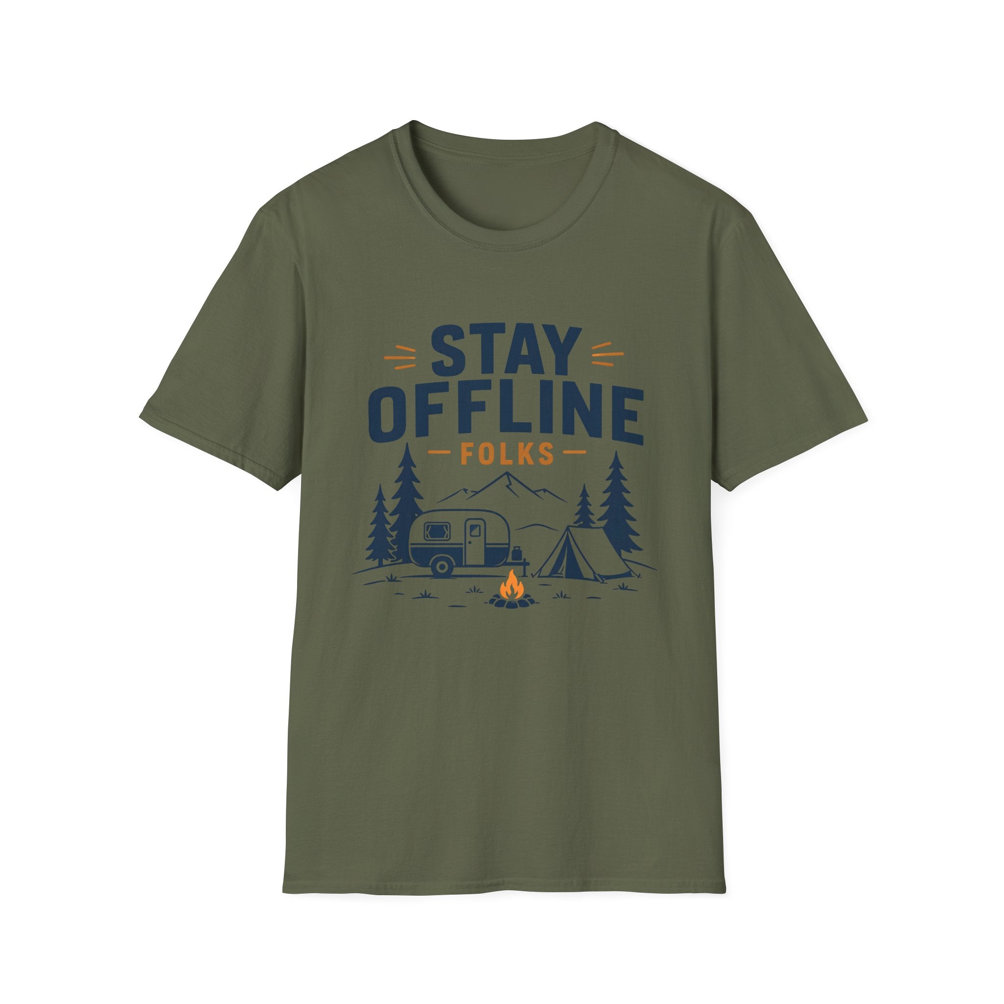 Stay Offline Camp - T-Shirt