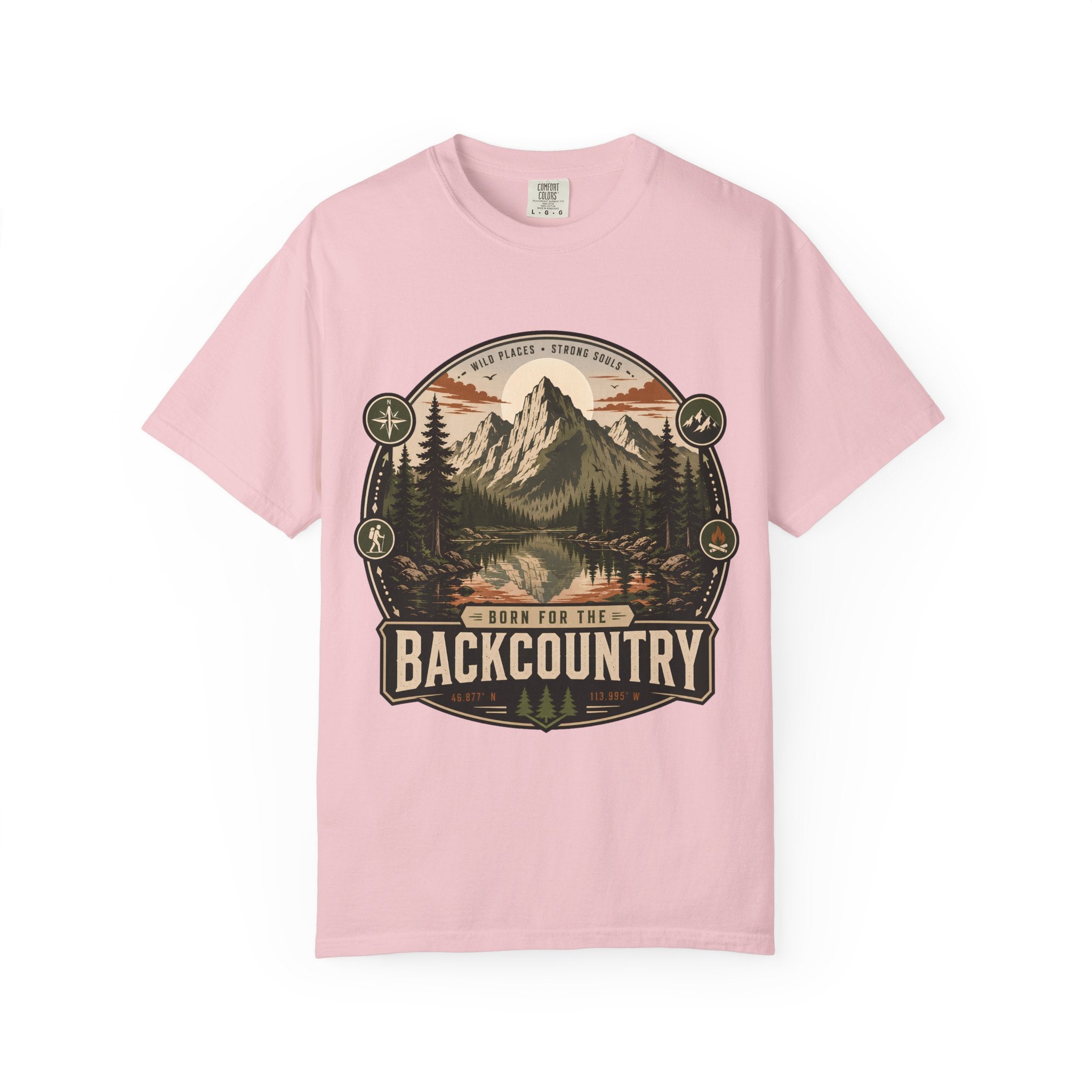 Born for the Backcountry - Comfort Colors T-Shirt