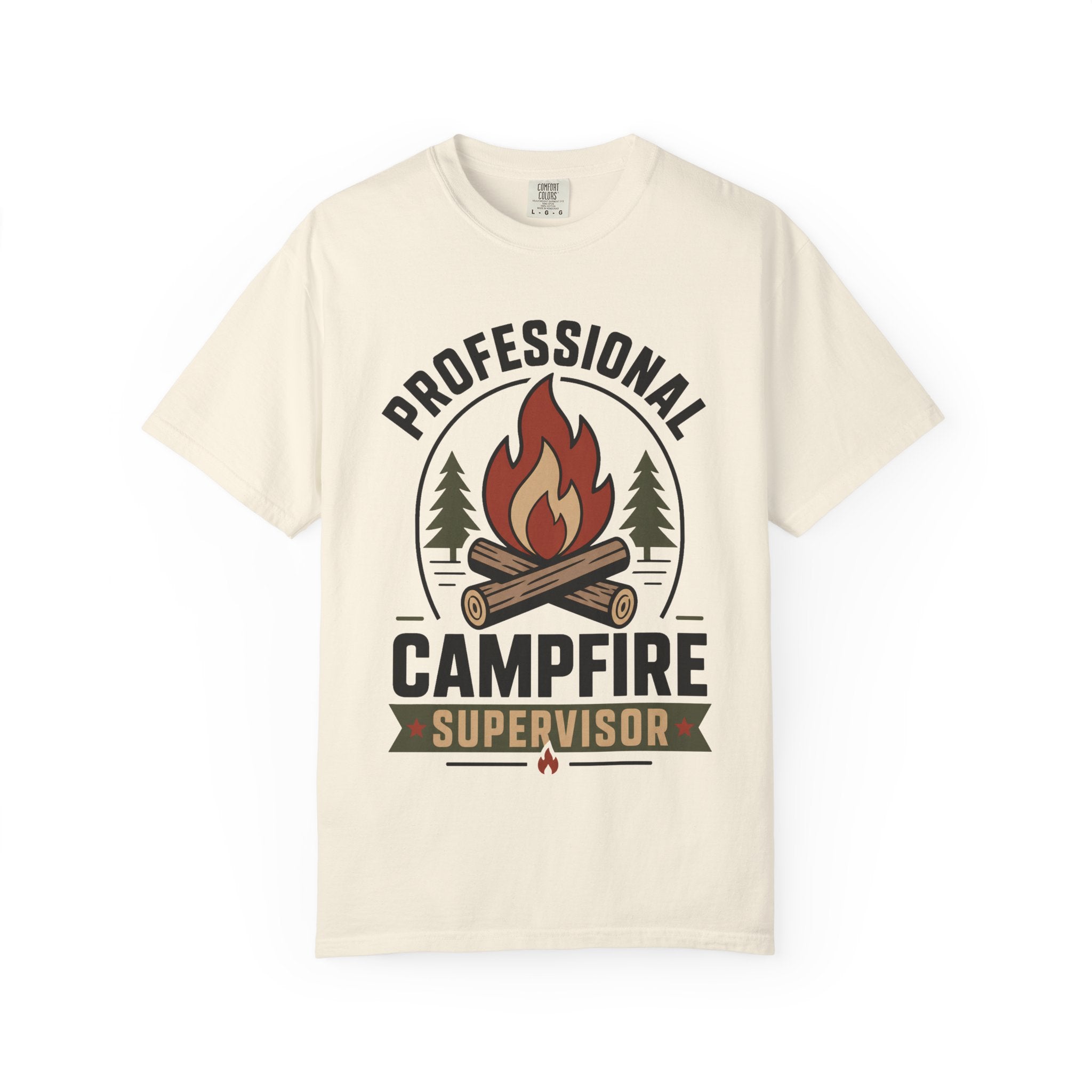 Campfire Supervisor - Comfort Colors T-Shirt