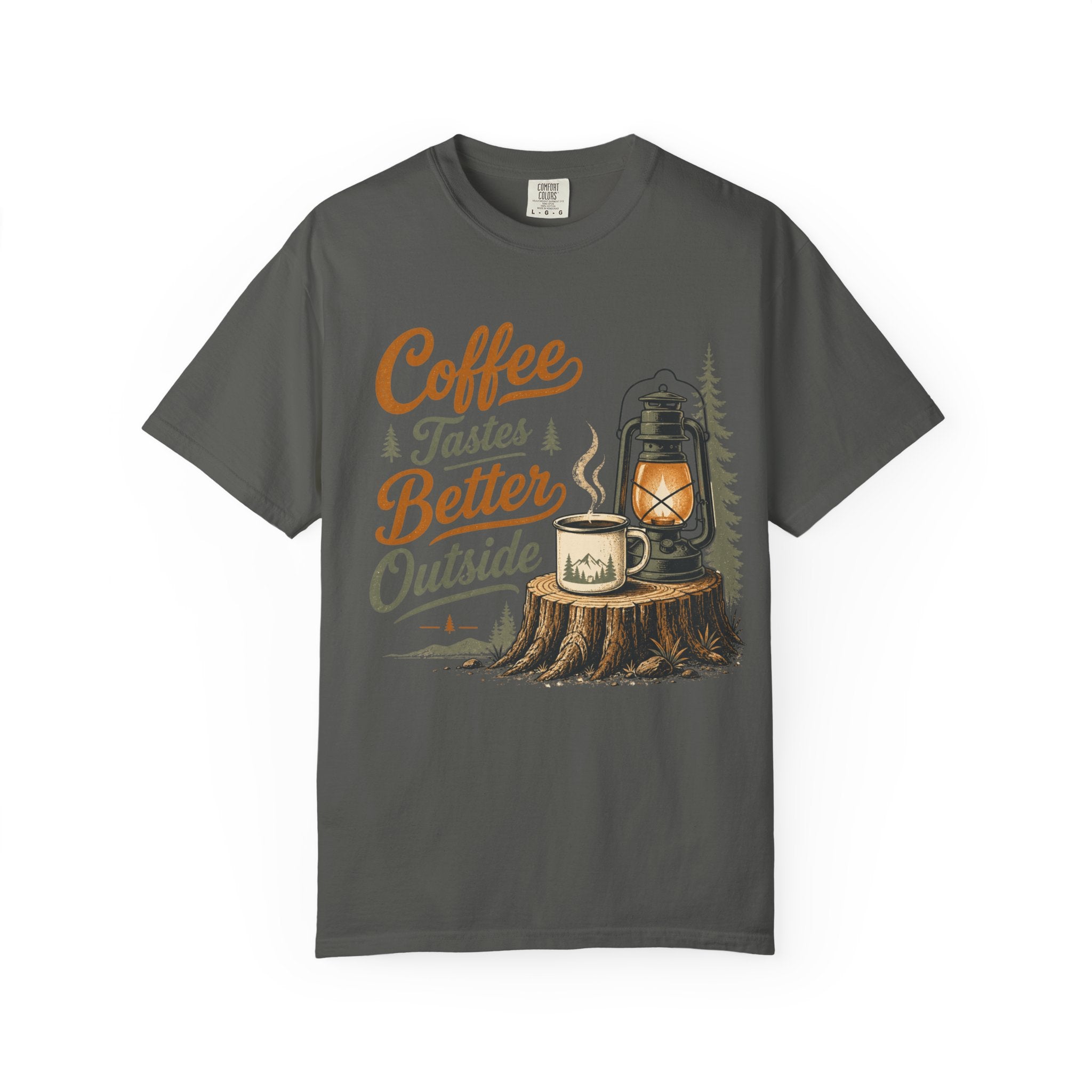 Coffee is better Outside - T-Shirt