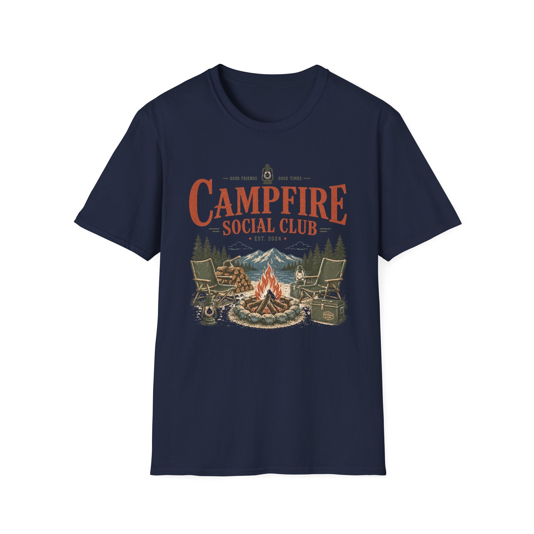 Camp Fire Social Club- T-Shirt