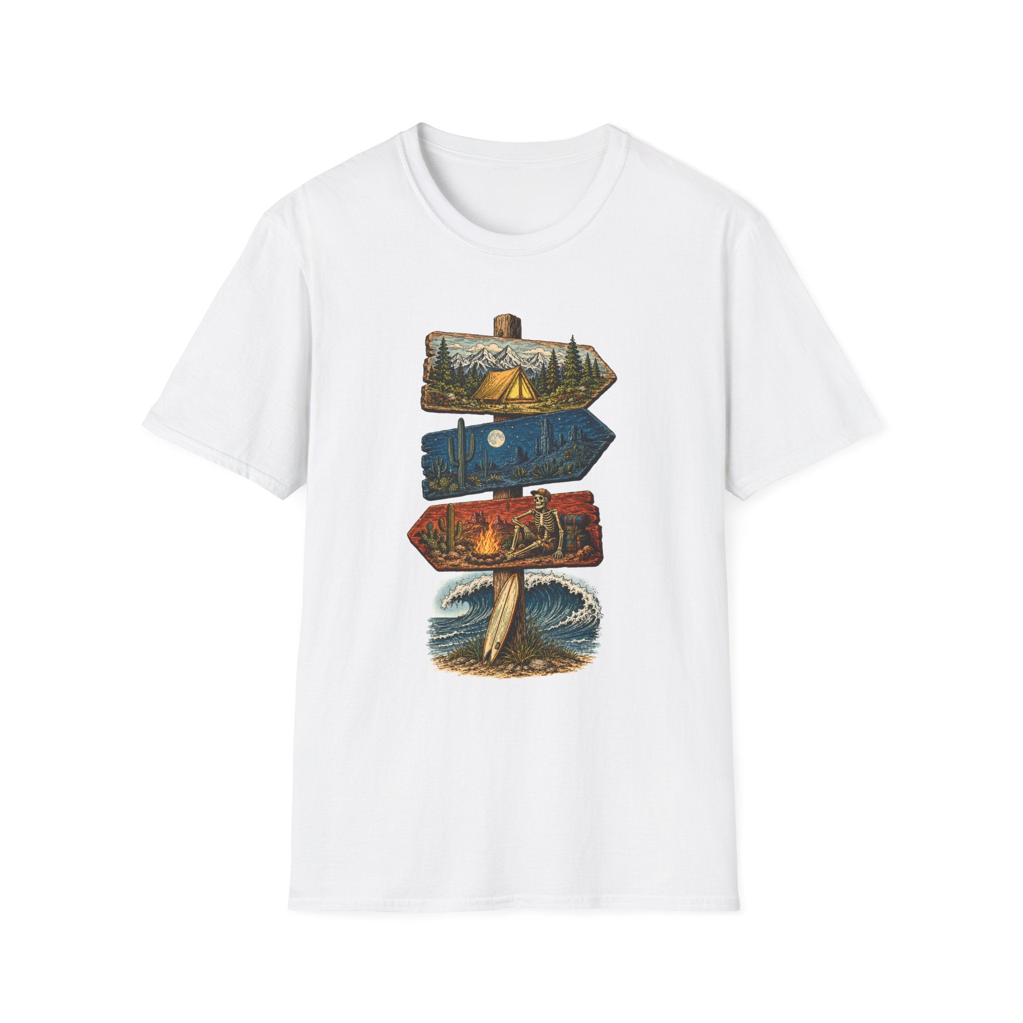 Skeleton Adventures- T-Shirt