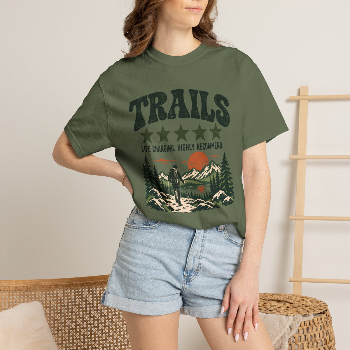 5 Star Trails - Comfort Colors T-Shirt