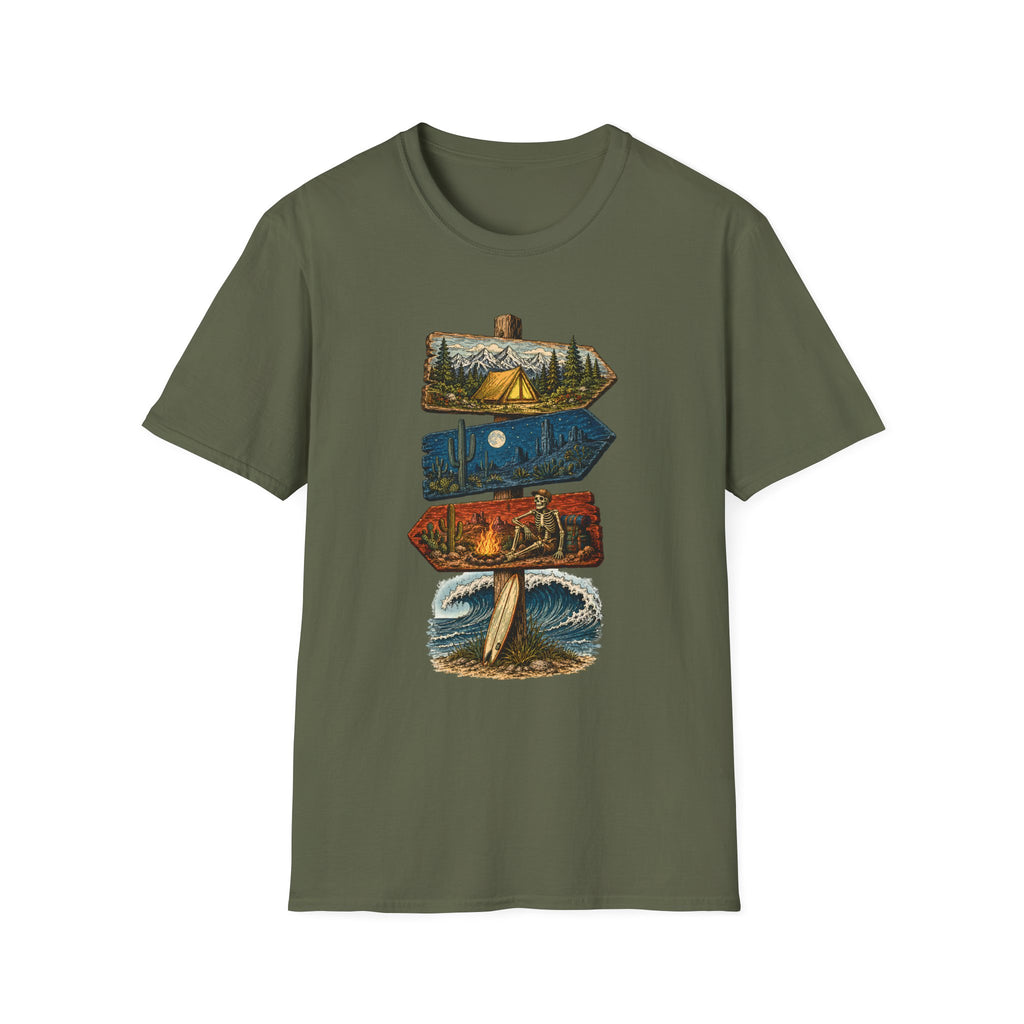 Skeleton Adventures- T-Shirt