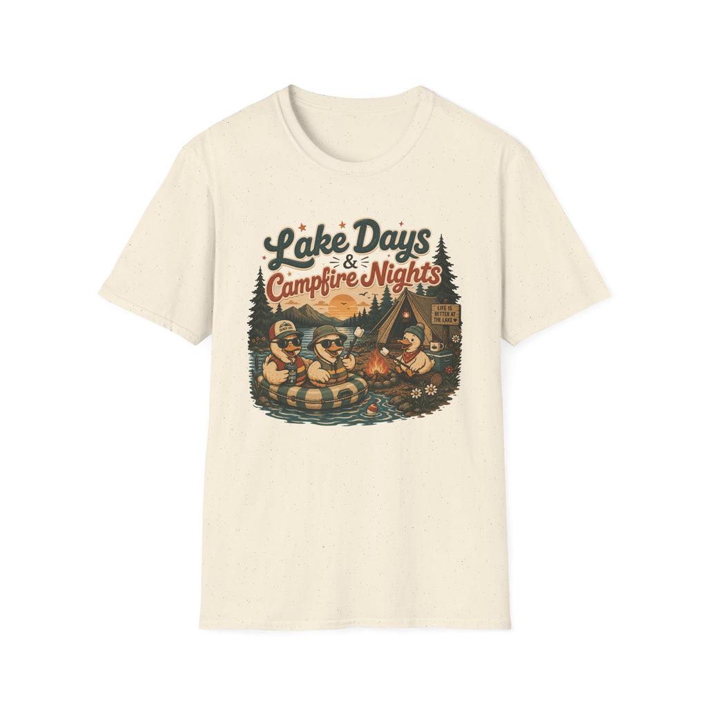 Lake Days Campfire. Nights T-Shirt