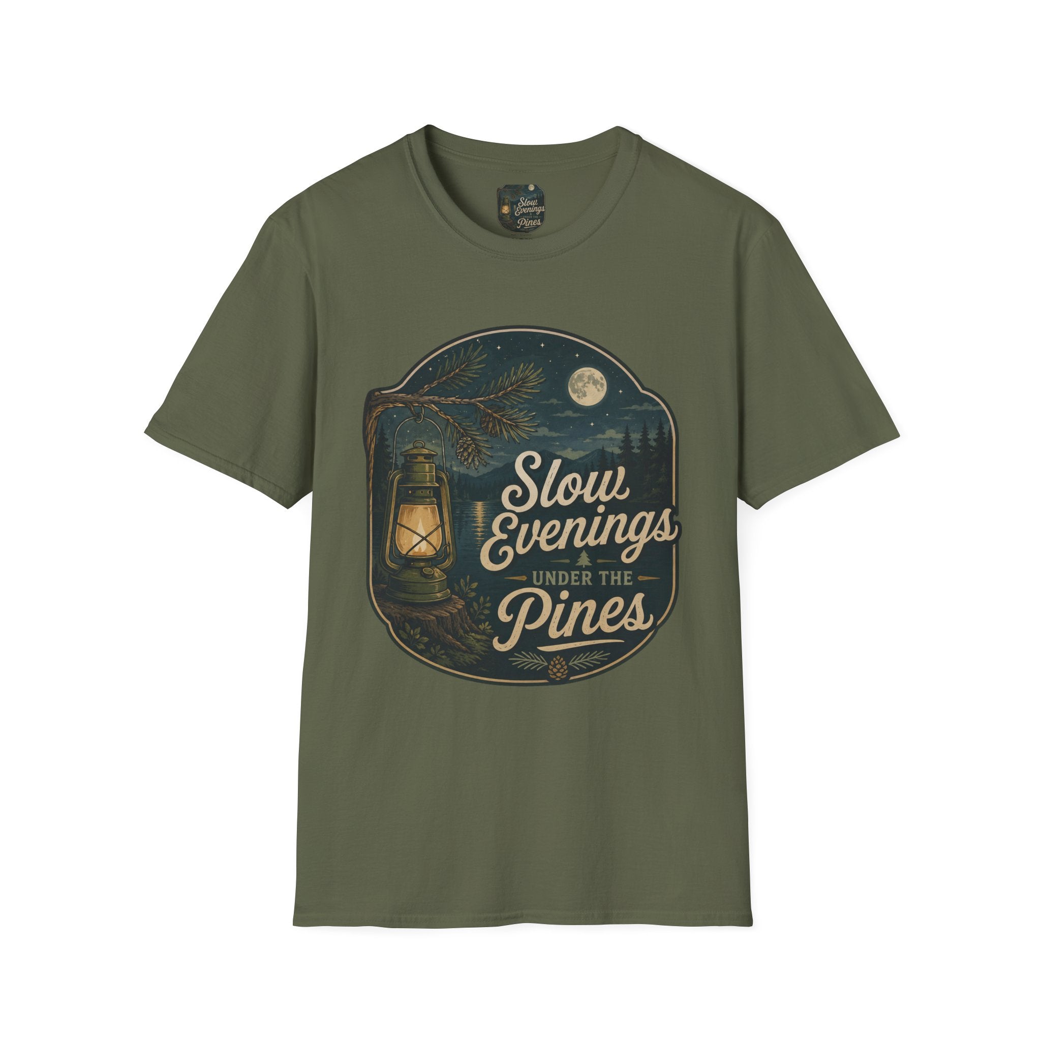 Slow Evenings Under The Pines T-Shirt