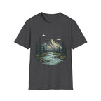 Mountain River Scene T-Shirt