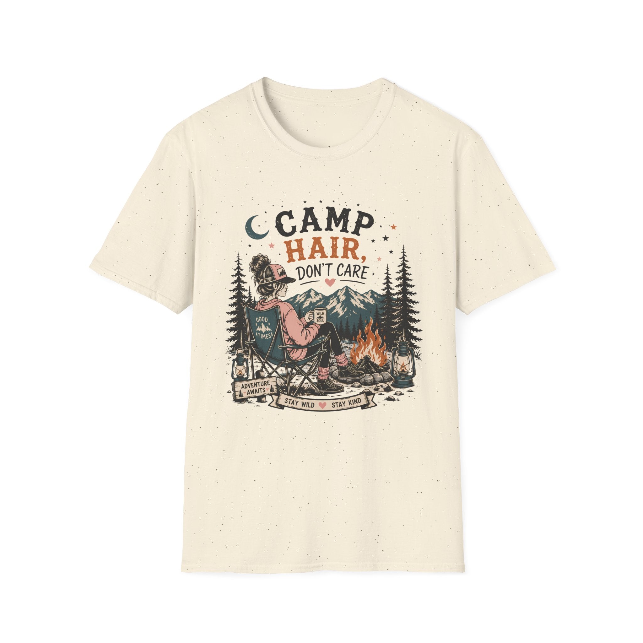 Camp Hair Don't Care T-Shirt