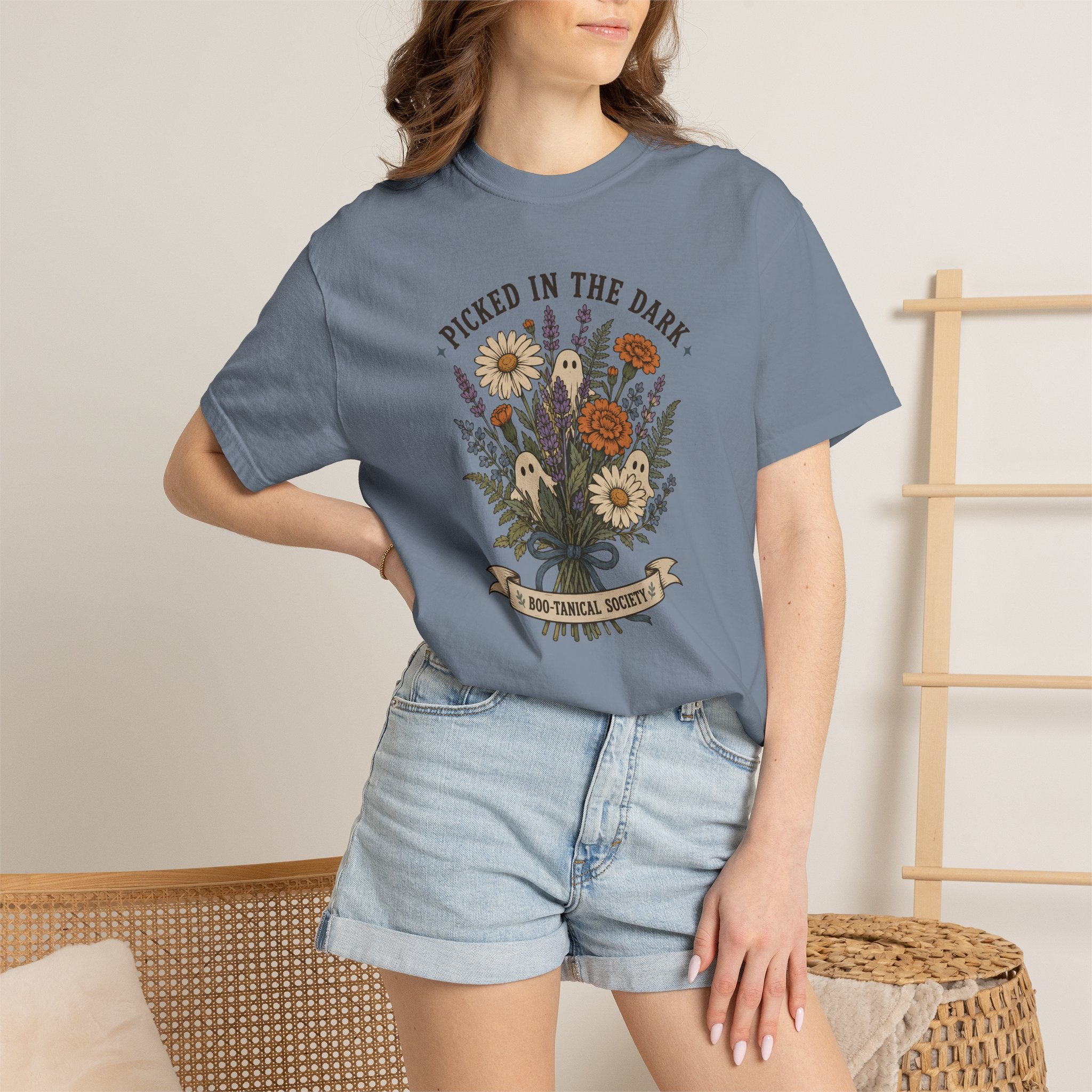 Boo-Tanical Society - Comfort Colors T-Shirt