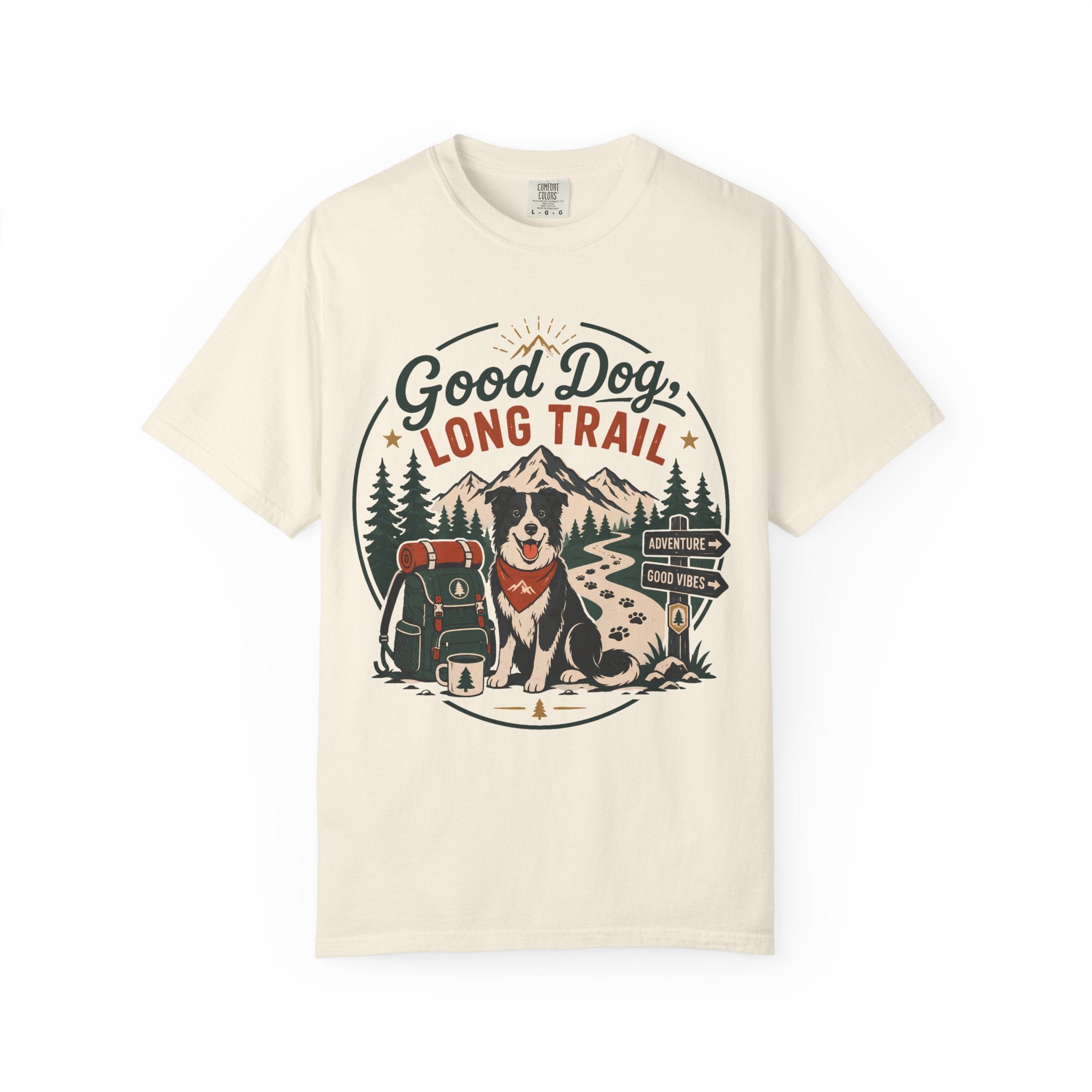 Good Dog Long Trail - Comfort Colors T-Shirt