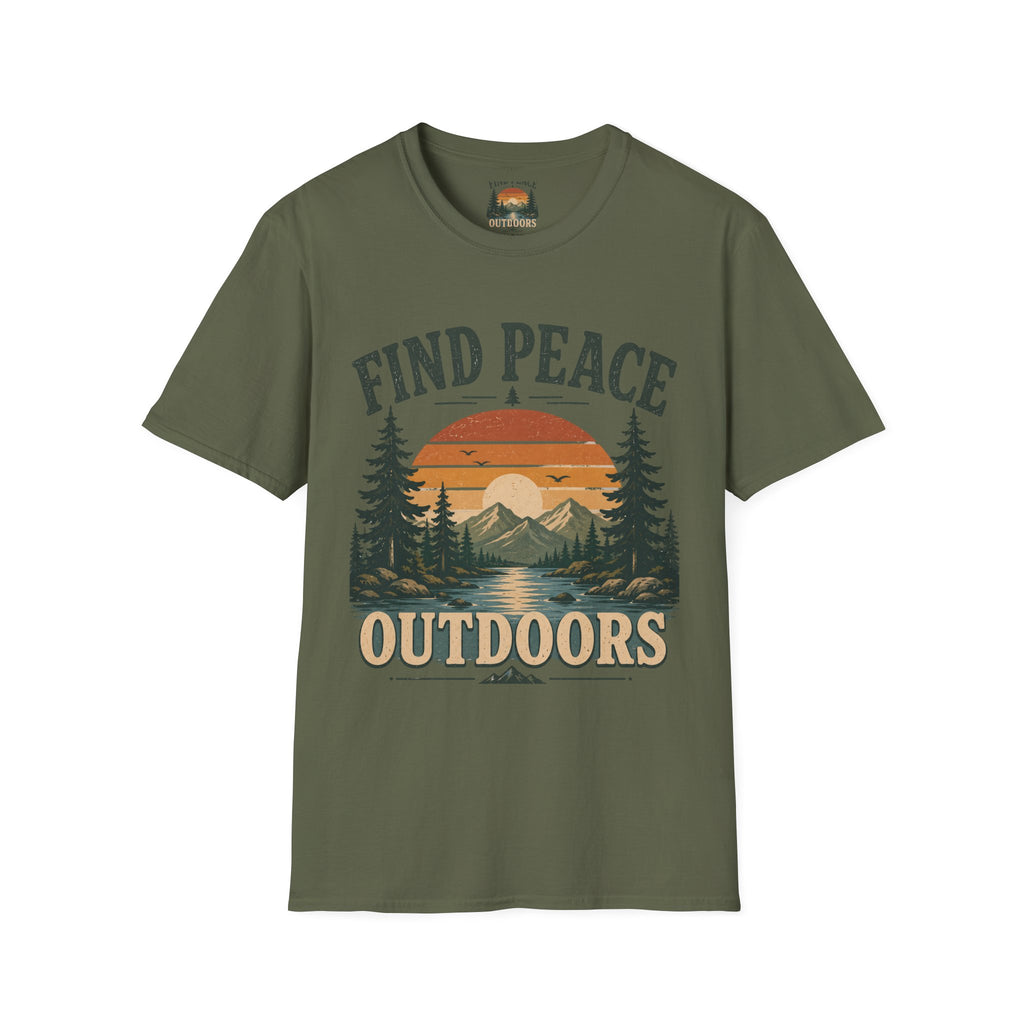Find Peace Outdoors T-Shirt