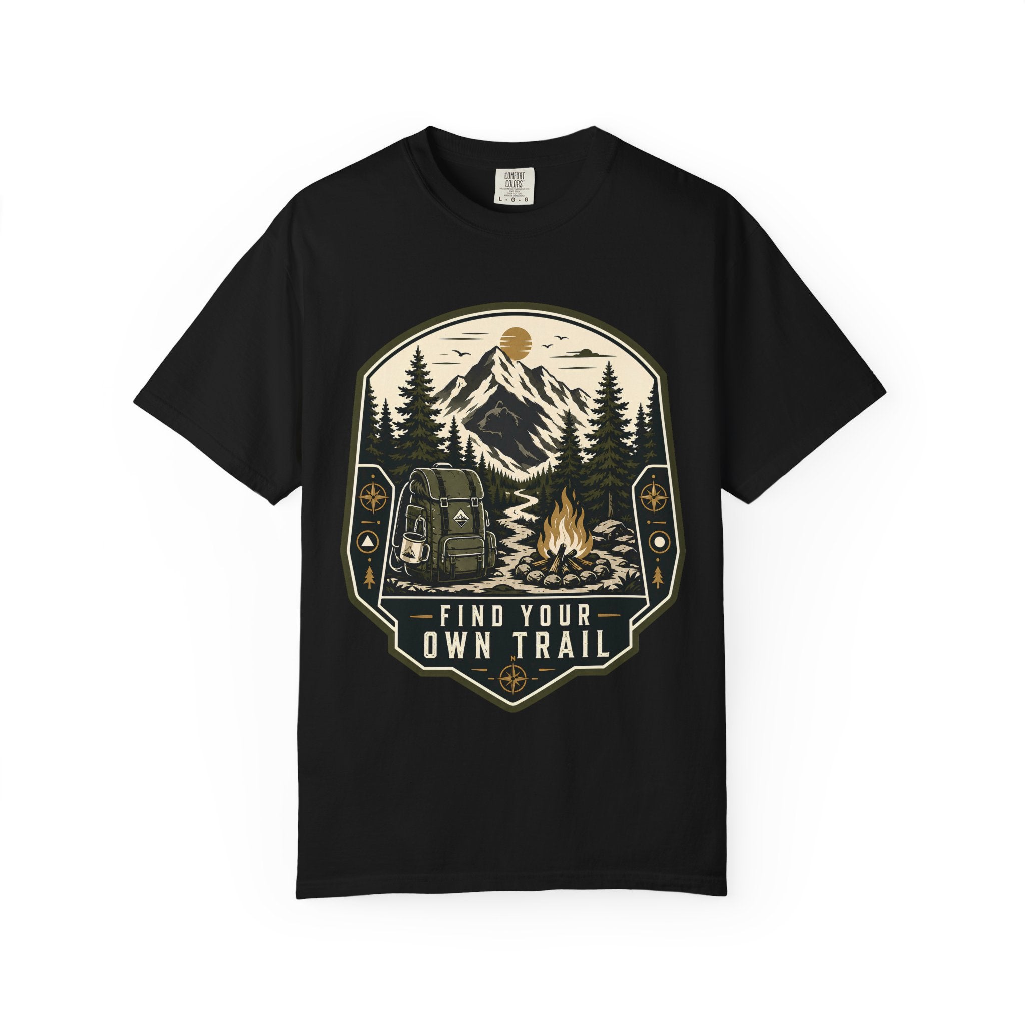 Find your own trail - Comfort Colors T-Shirt