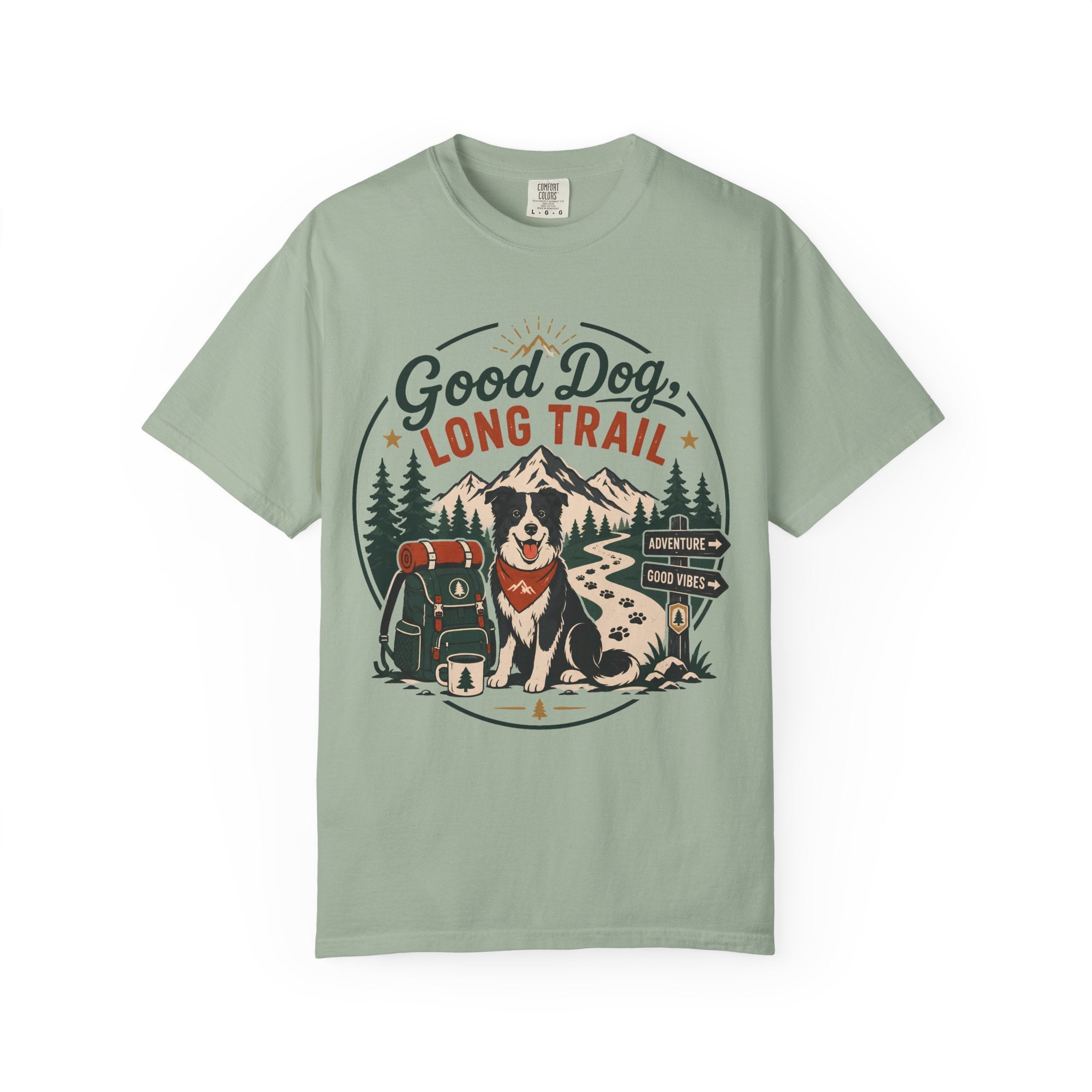 Good Dog Long Trail - Comfort Colors T-Shirt