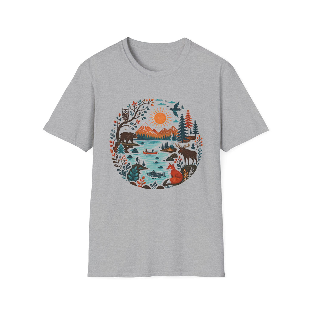 Wildlife Nature Circle T-Shirt