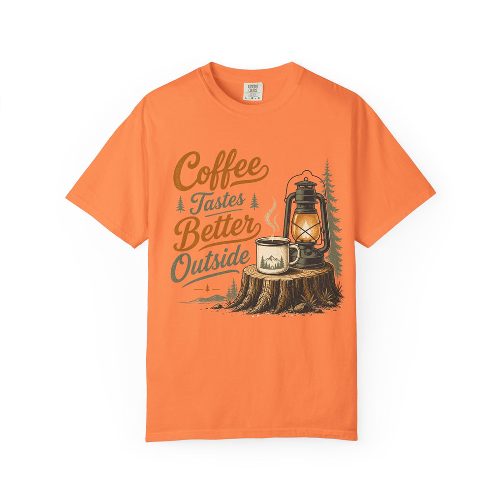 Coffee is better Outside - T-Shirt