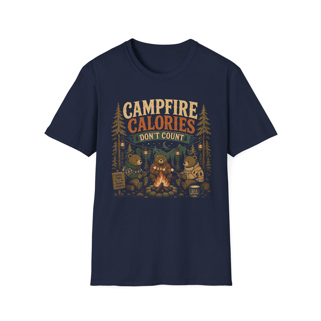 Campfire Calories Dont Count - T-Shirt