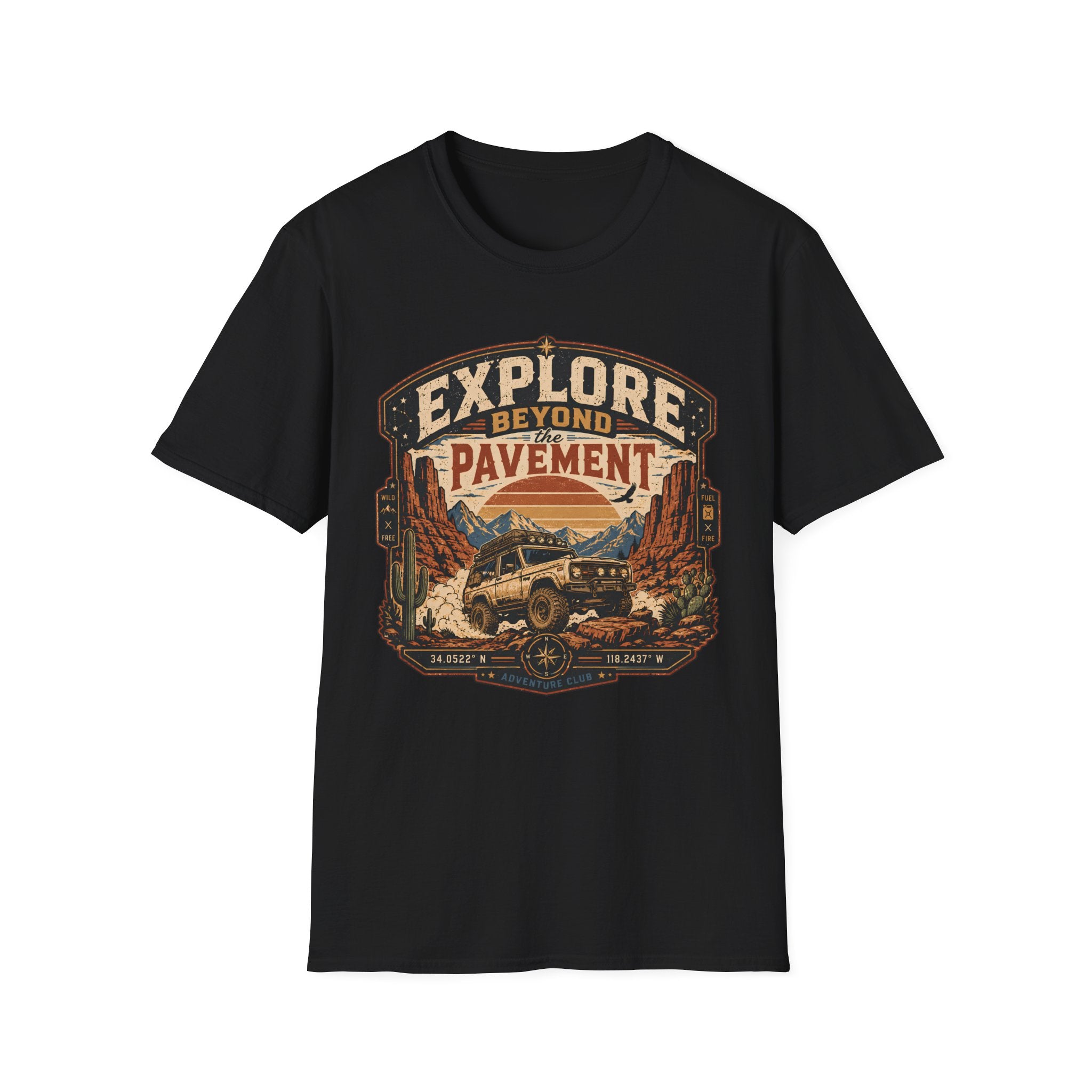 Explore Pavement- T-Shirt