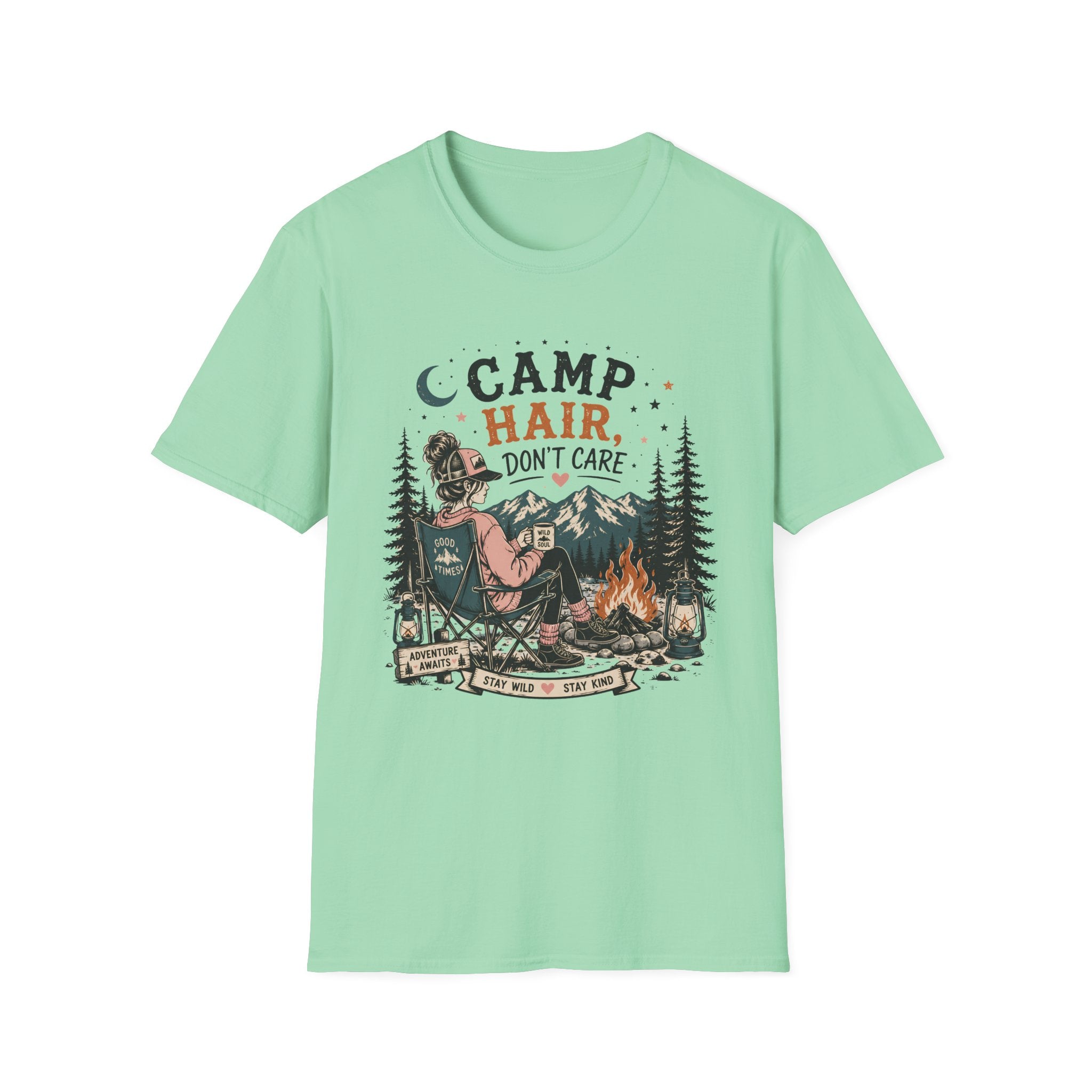 Camp Hair Don't Care T-Shirt