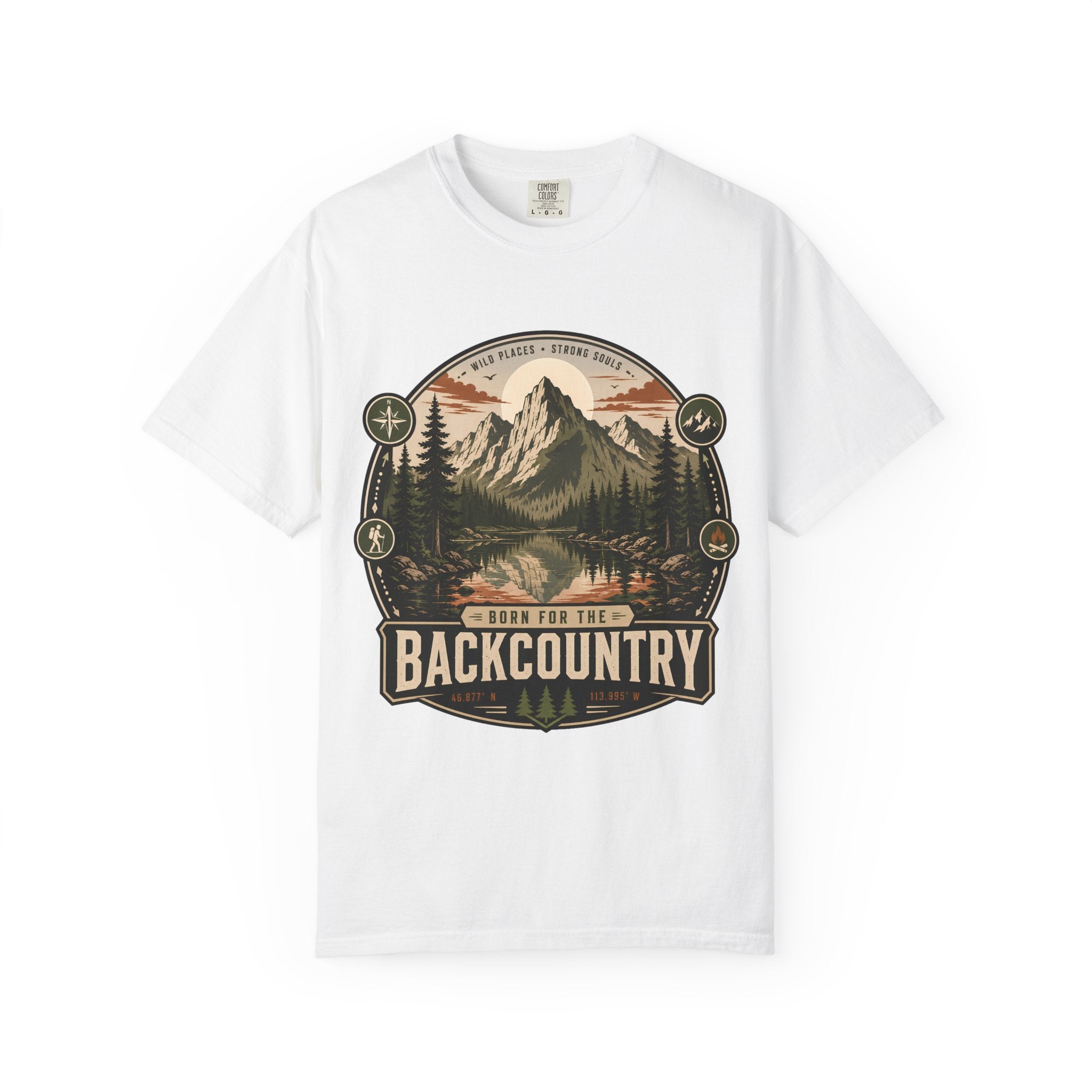 Born for the Backcountry - Comfort Colors T-Shirt