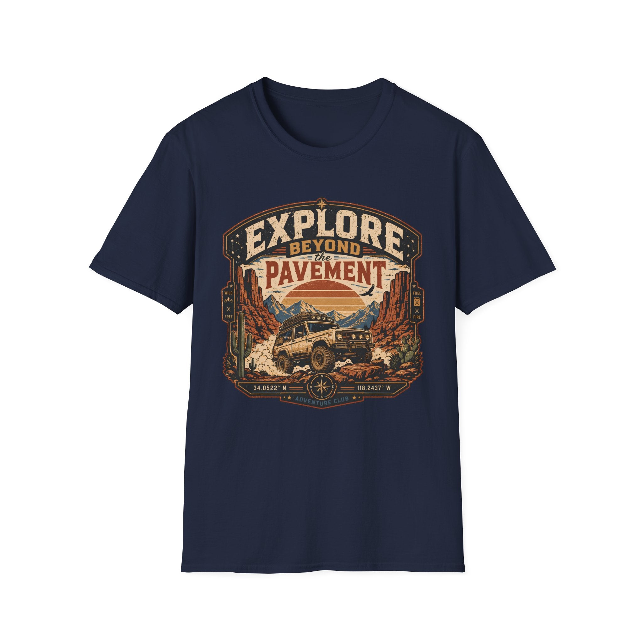 Explore Pavement- T-Shirt