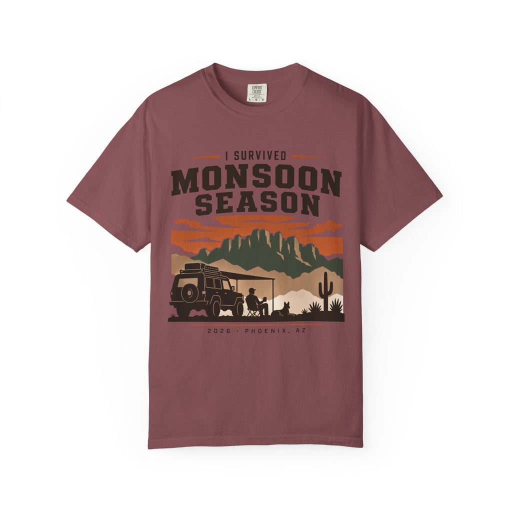 I Survived Monsoon 2026 - Comfort Colors T-Shirt