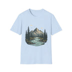 Mountain River Scene T-Shirt