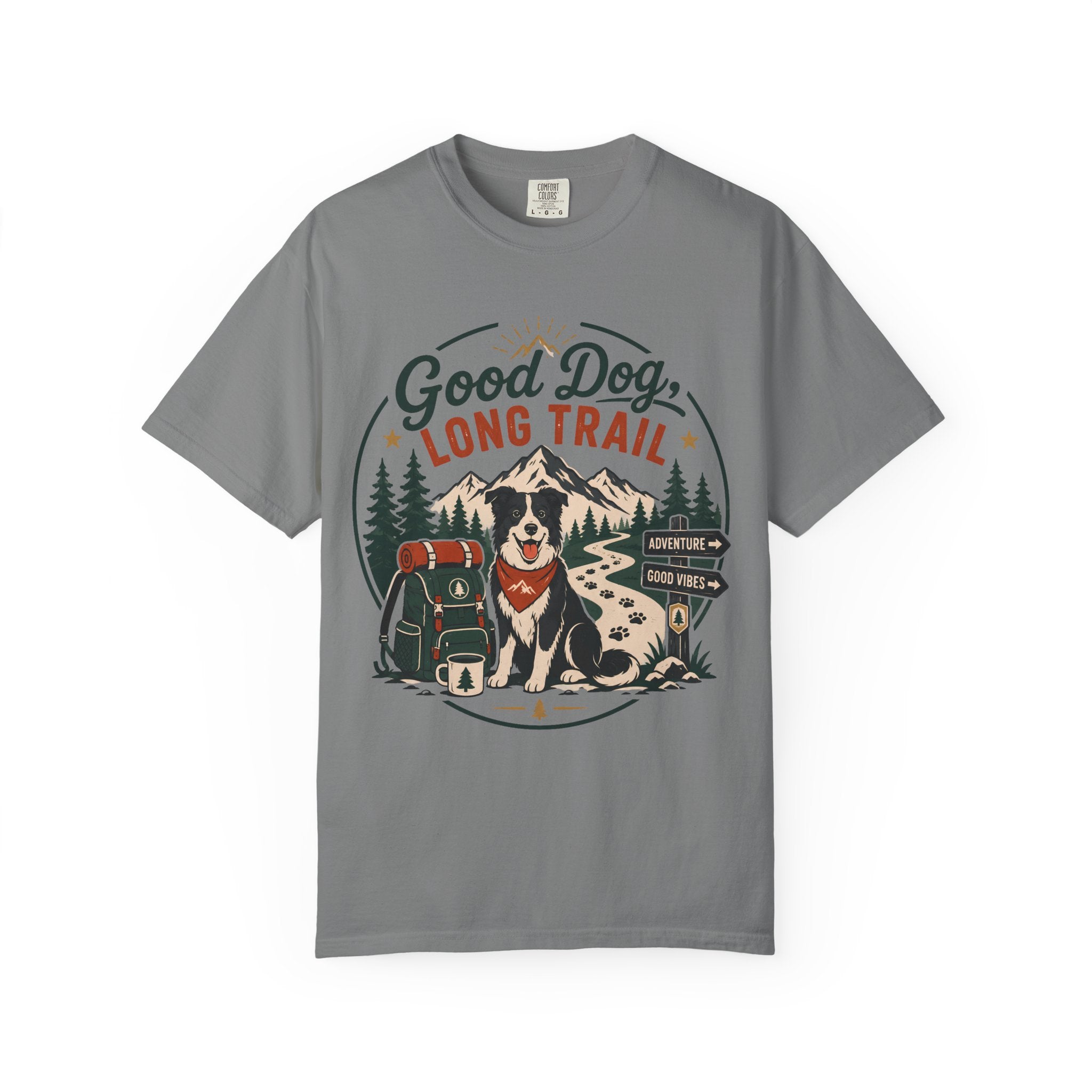 Good Dog Long Trail - Comfort Colors T-Shirt