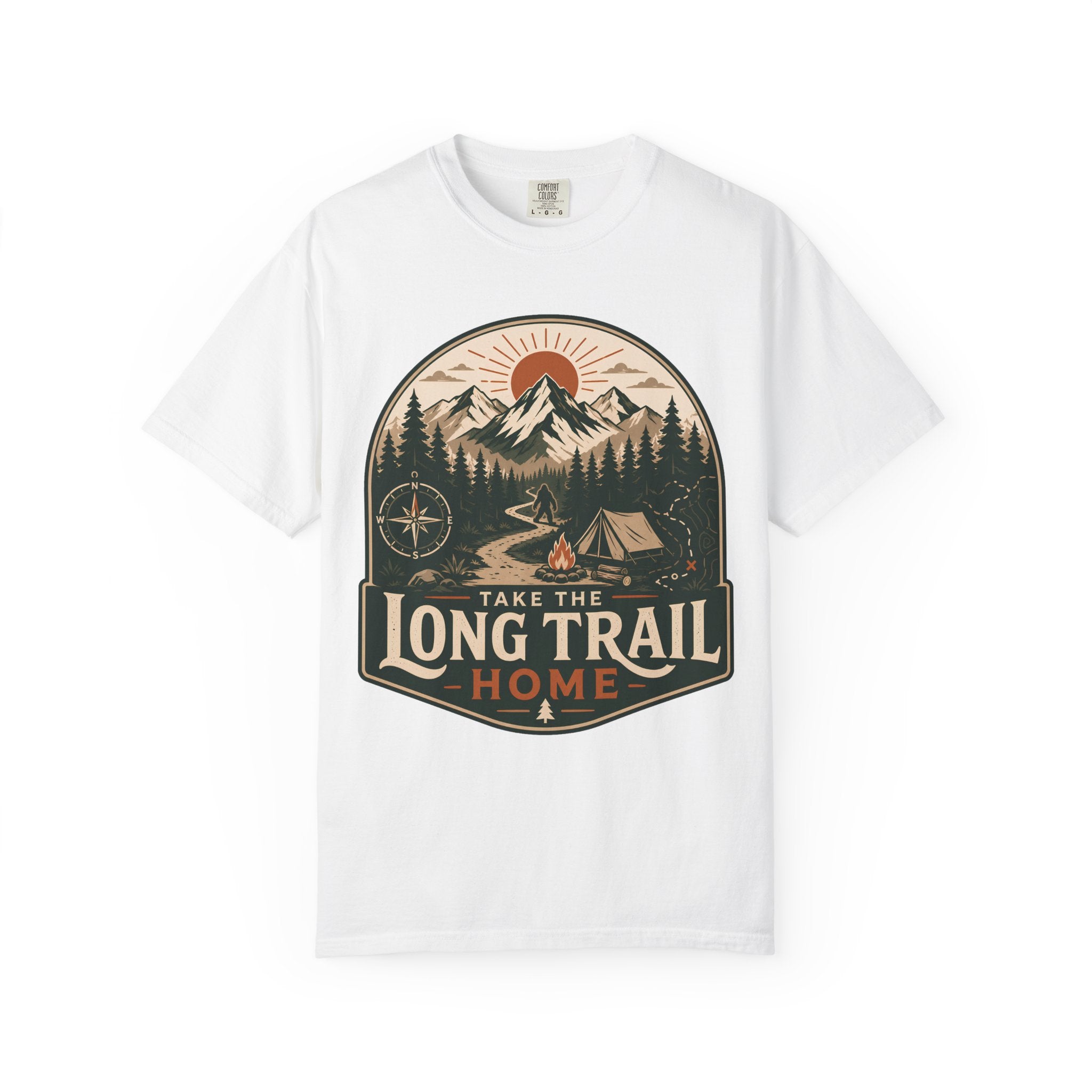 Take the Long Trail - Comfort Colors T-Shirt