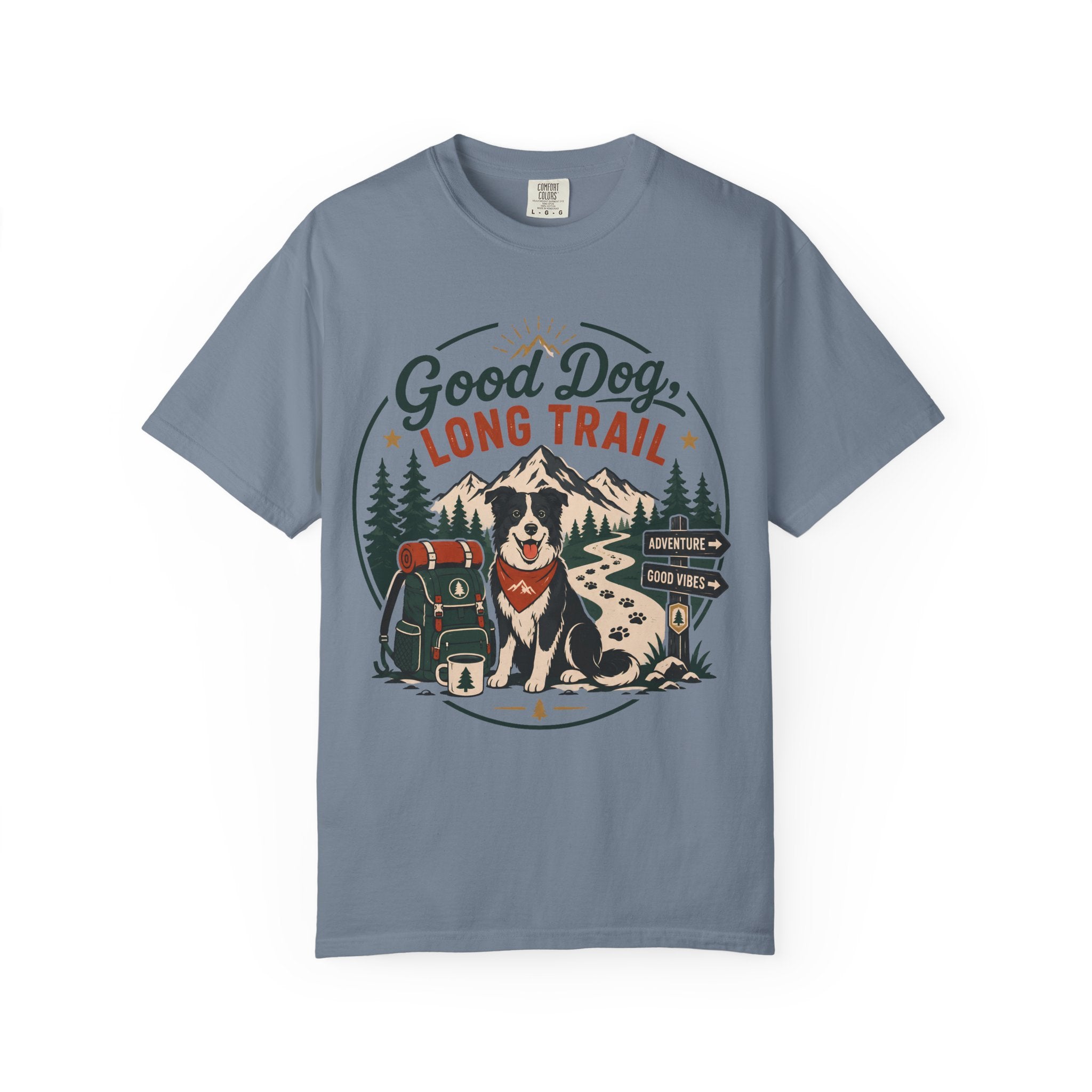 Good Dog Long Trail - Comfort Colors T-Shirt
