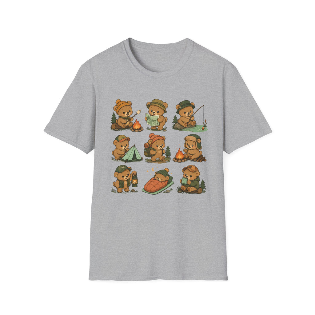 Camping Bears -T-Shirt