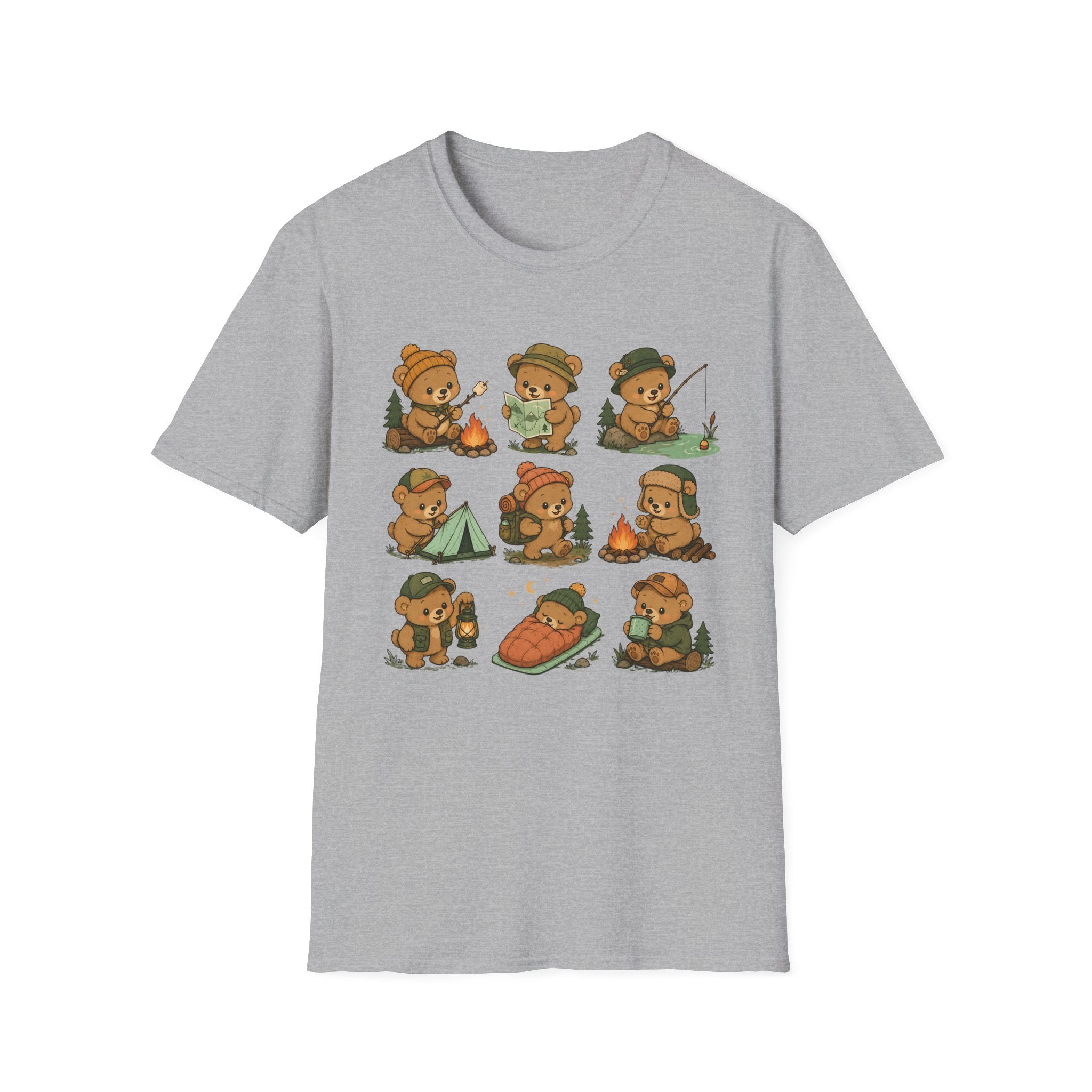 Camping Bears -T-Shirt