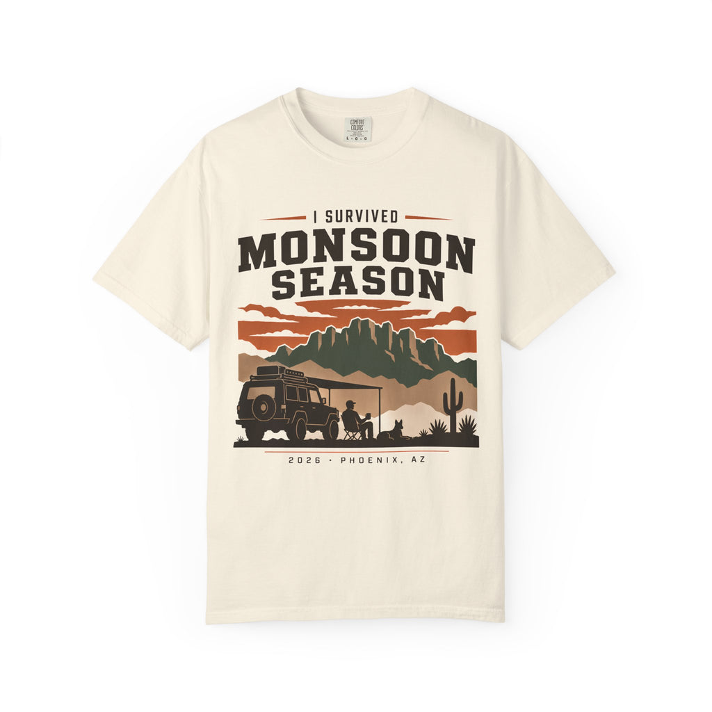 I Survived Monsoon 2026 - Comfort Colors T-Shirt