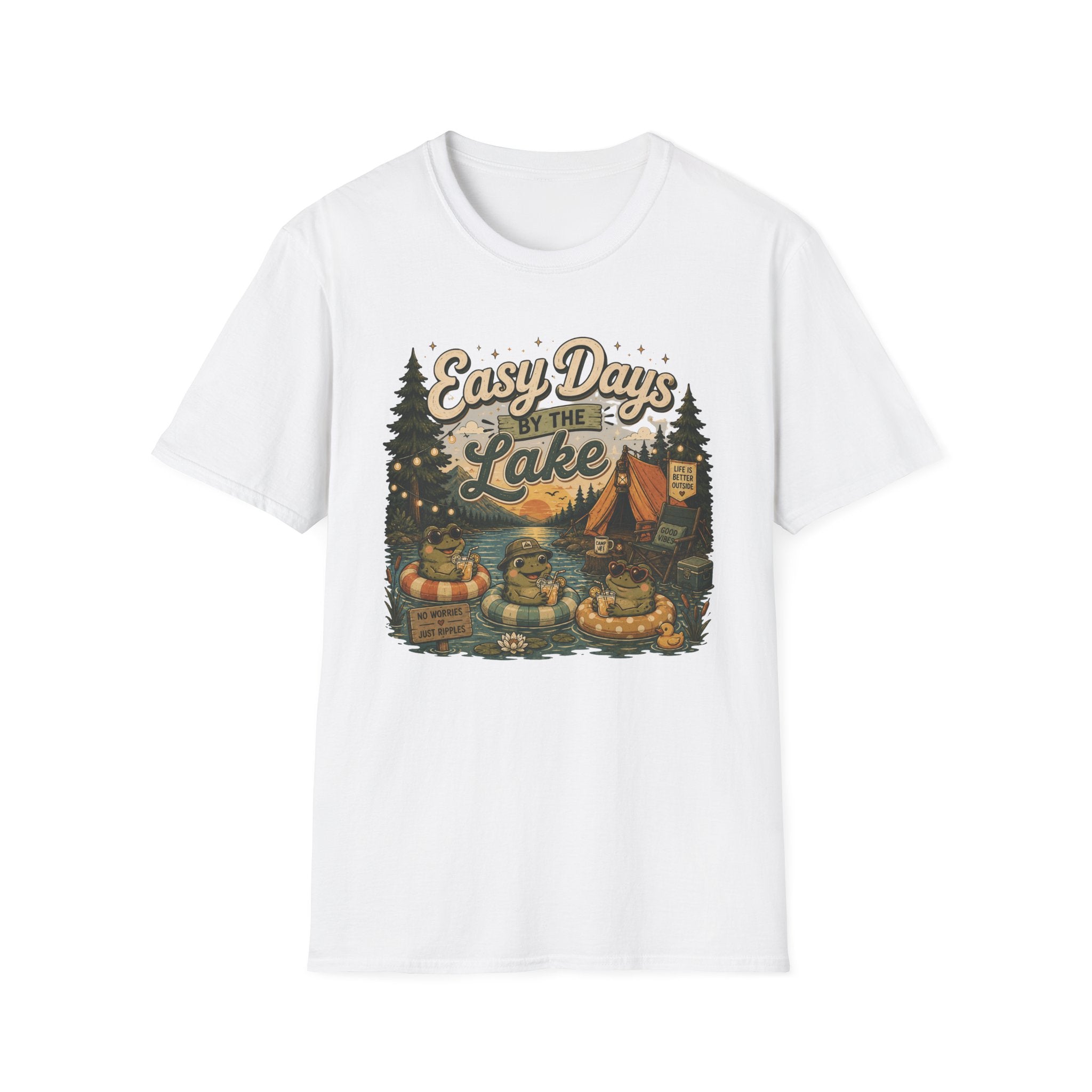 Easy Lake Days - T-Shirt