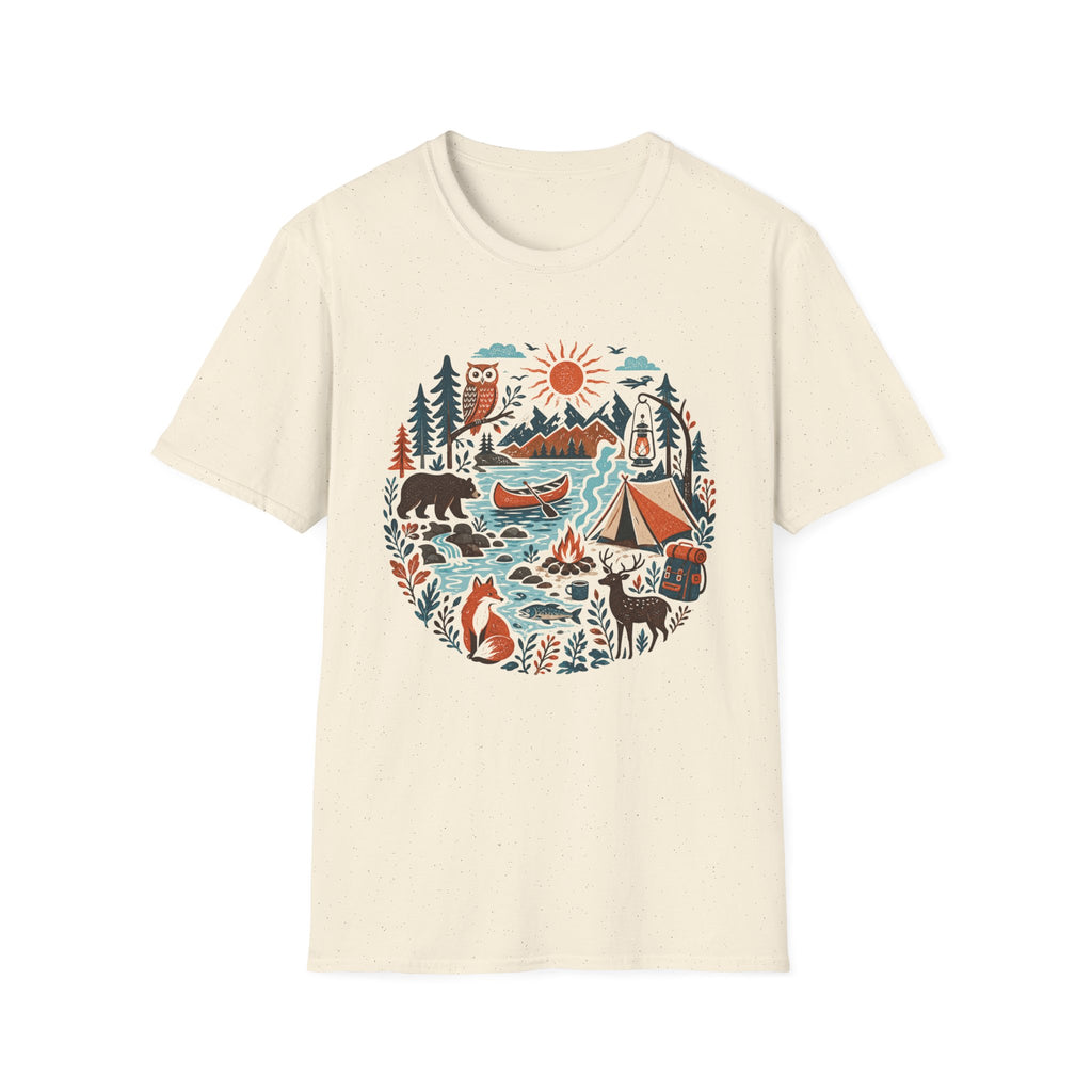 Camp Fire Circle - T-Shirt