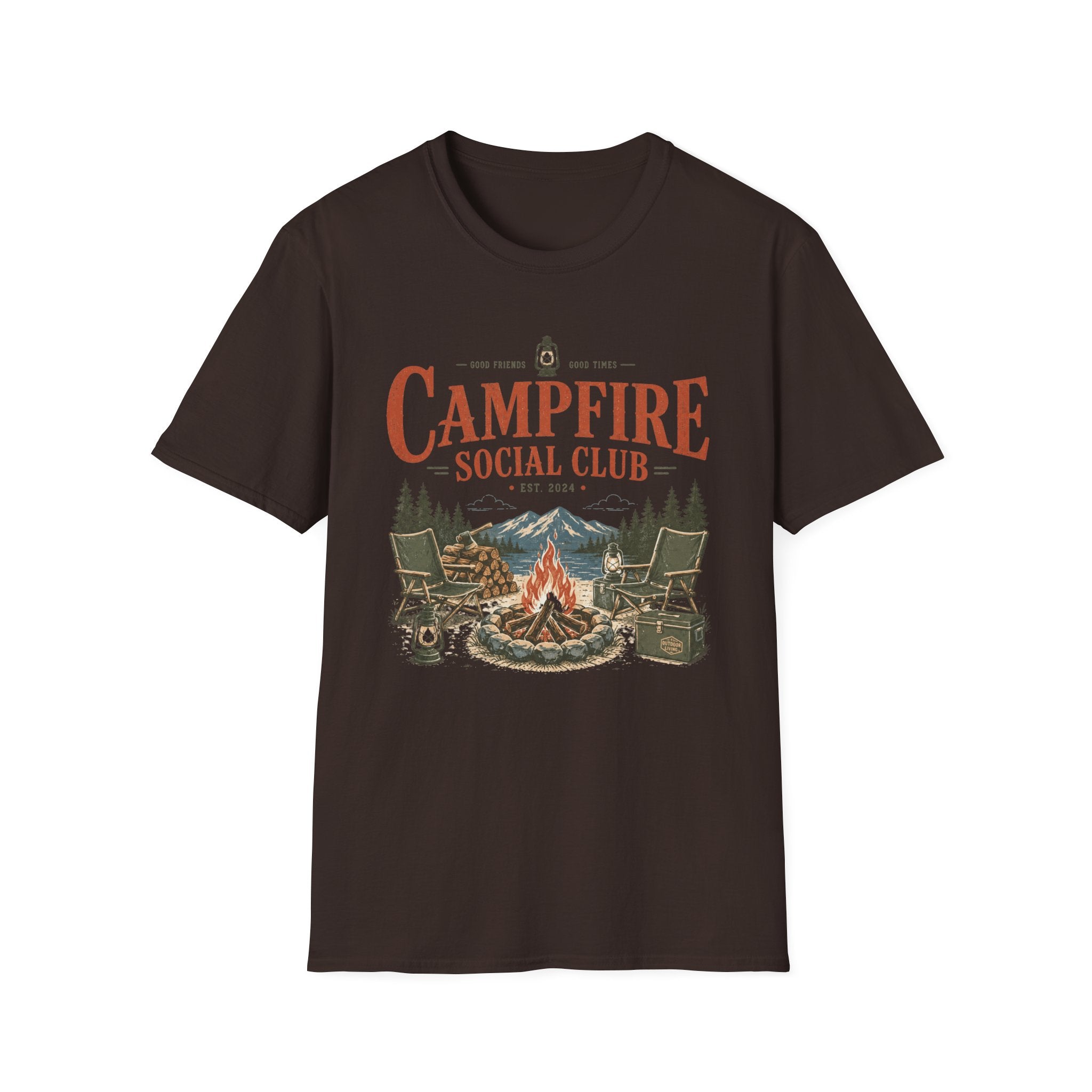 Camp Fire Social Club- T-Shirt