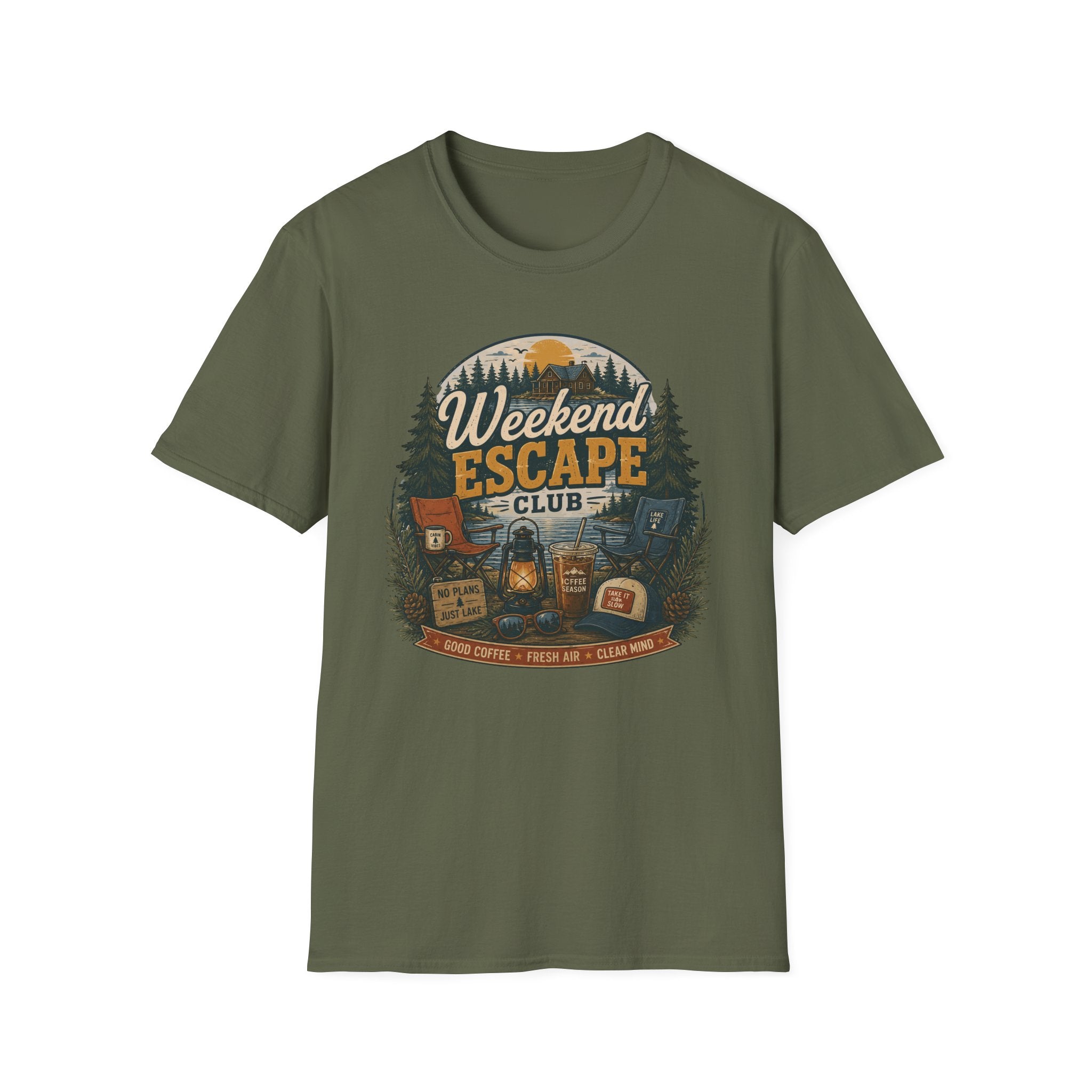 Weekend Escape Club- T-Shirt