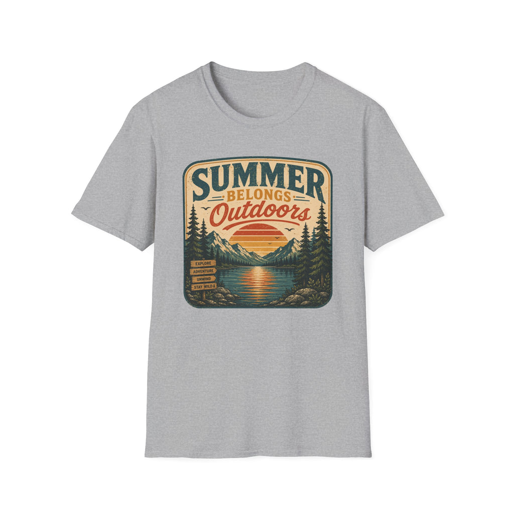 Summer Belongs Outdoors- T-Shirt