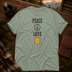 Peace and Love - Comfort Colors T-Shirt