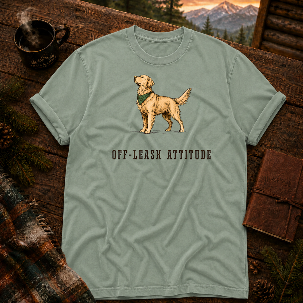 Off-Leash Attitude - Comfort Colors T-Shirt
