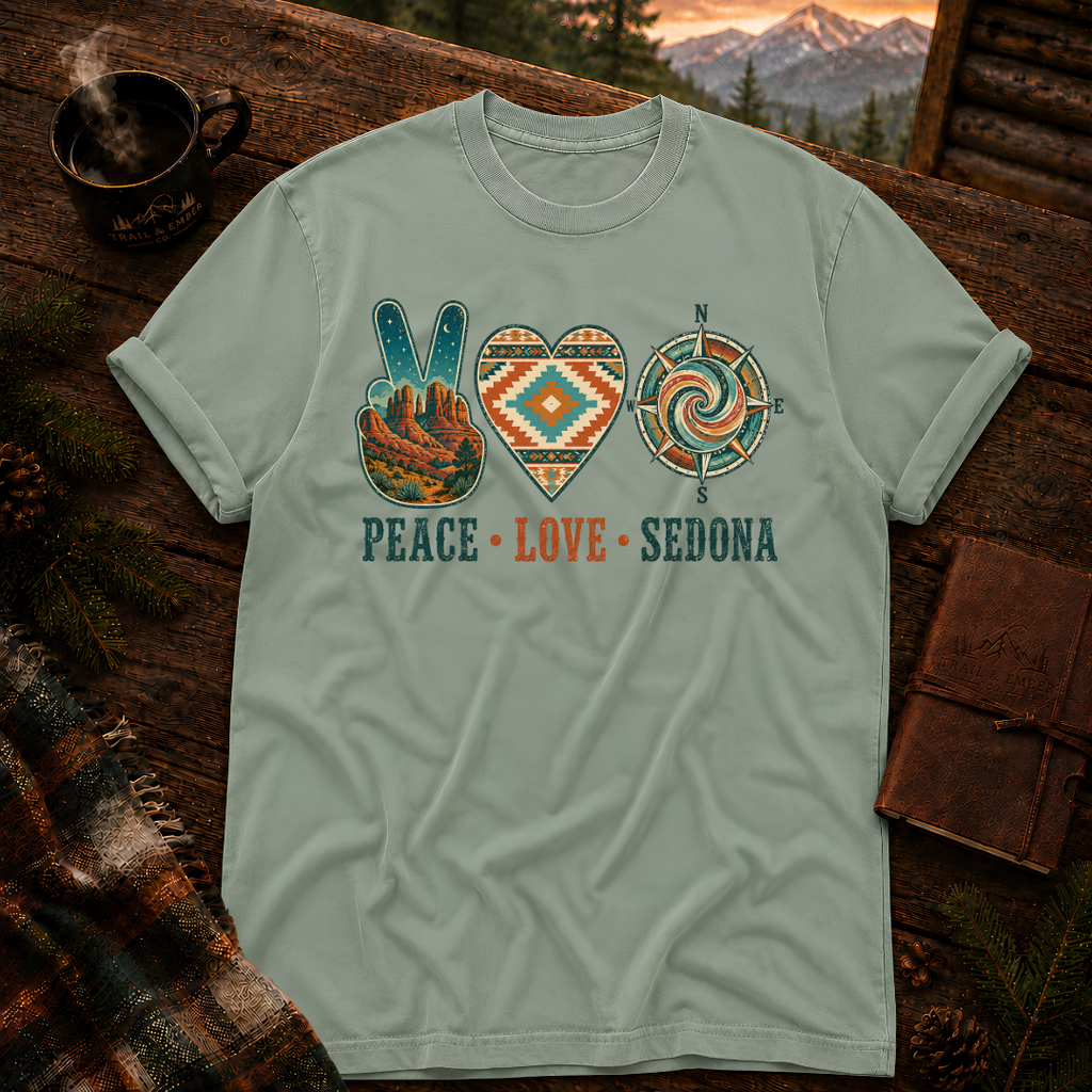 Peace Love Sedona - Comfort Colors T-Shirt