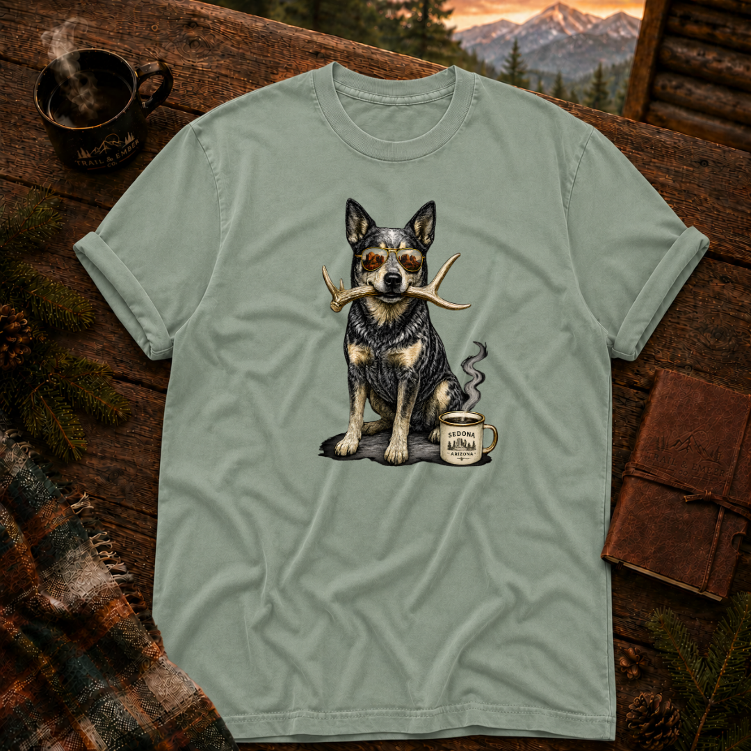 Sedona Blue Heeler - Comfort Colors T-Shirt