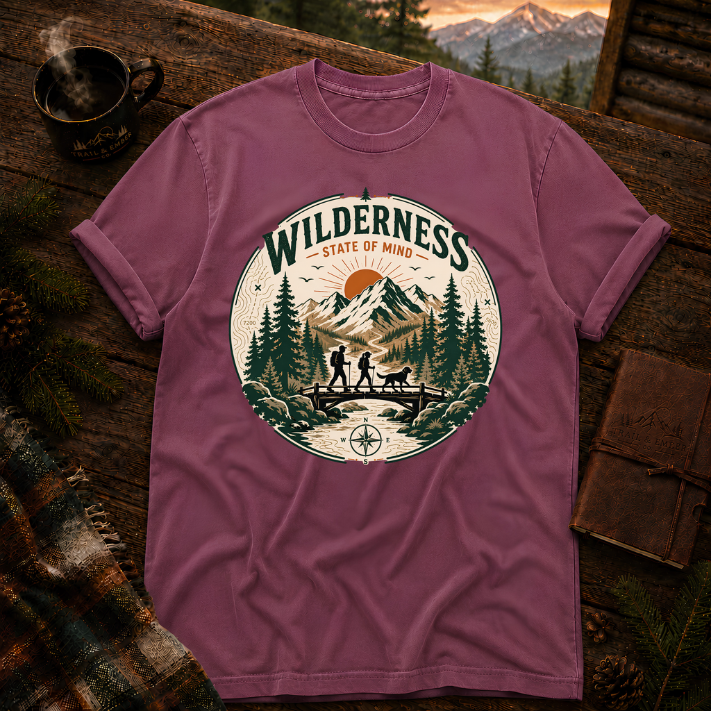 Wilderness State of Mind - Comfort Colors T-Shirt