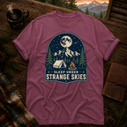 Berry Comfort Colors 1717 t-shirt with Sleep Under Strange Skies design — Trail & Ember Co.