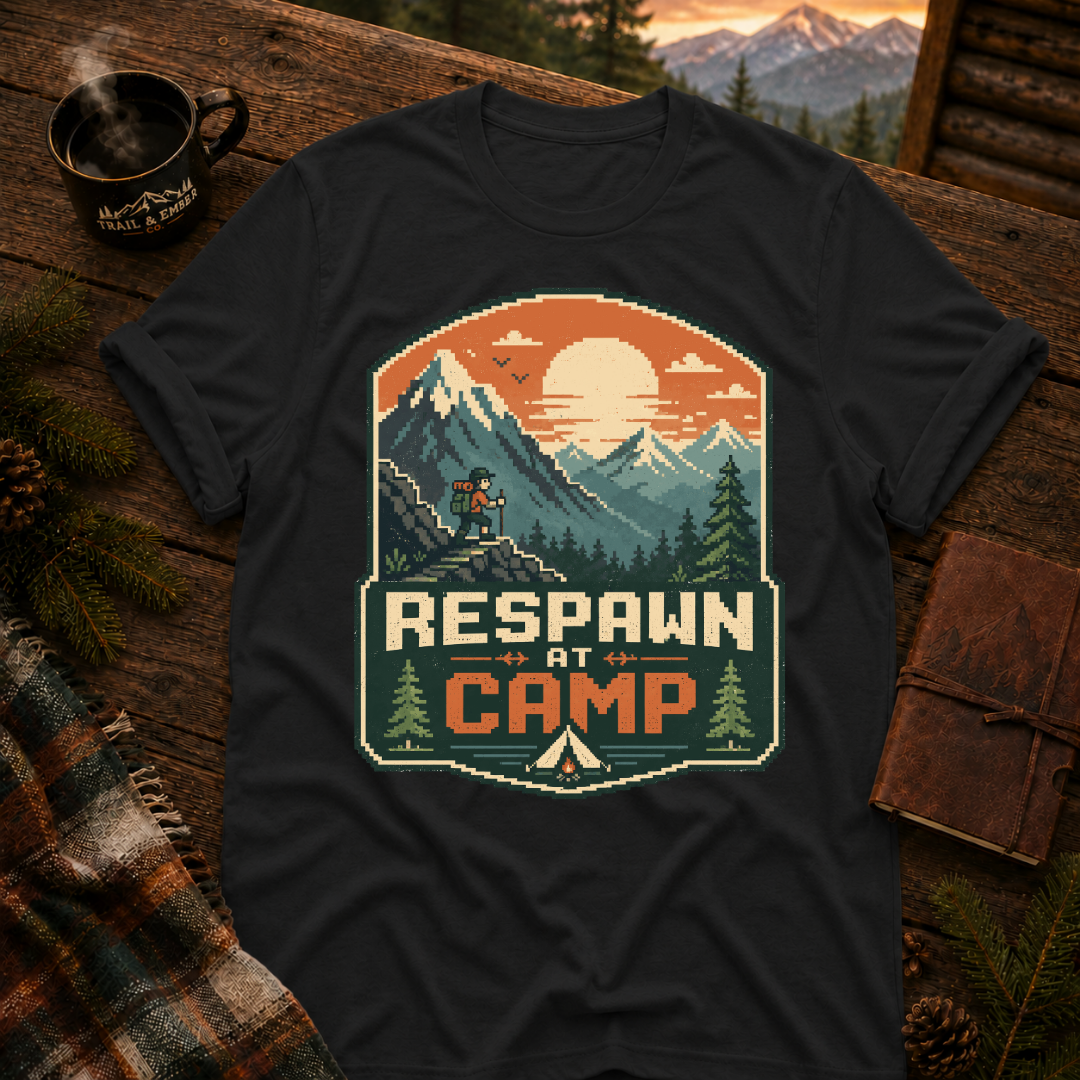 Respawn at Camp T-Shirt