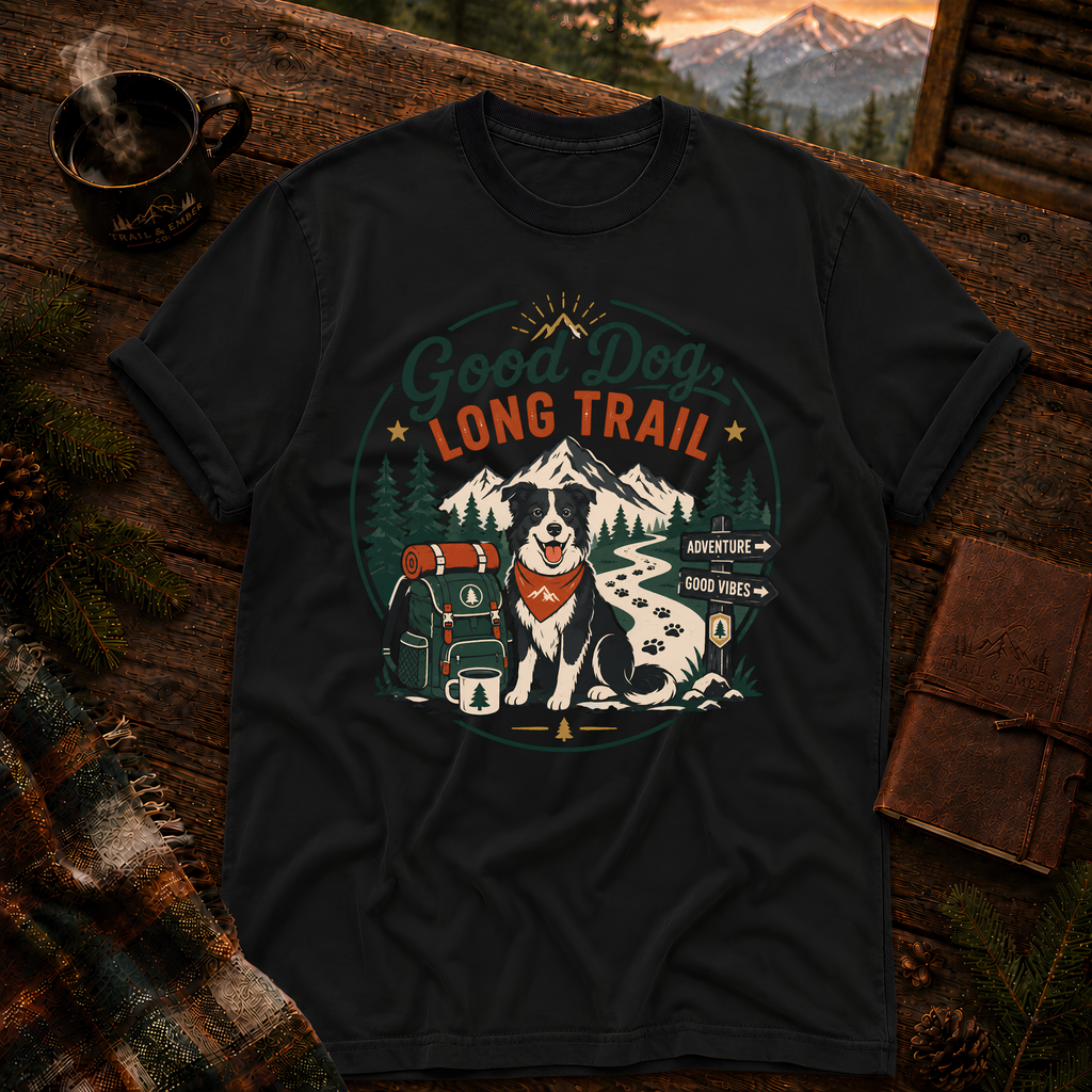 Good Dog Long Trail - Comfort Colors T-Shirt