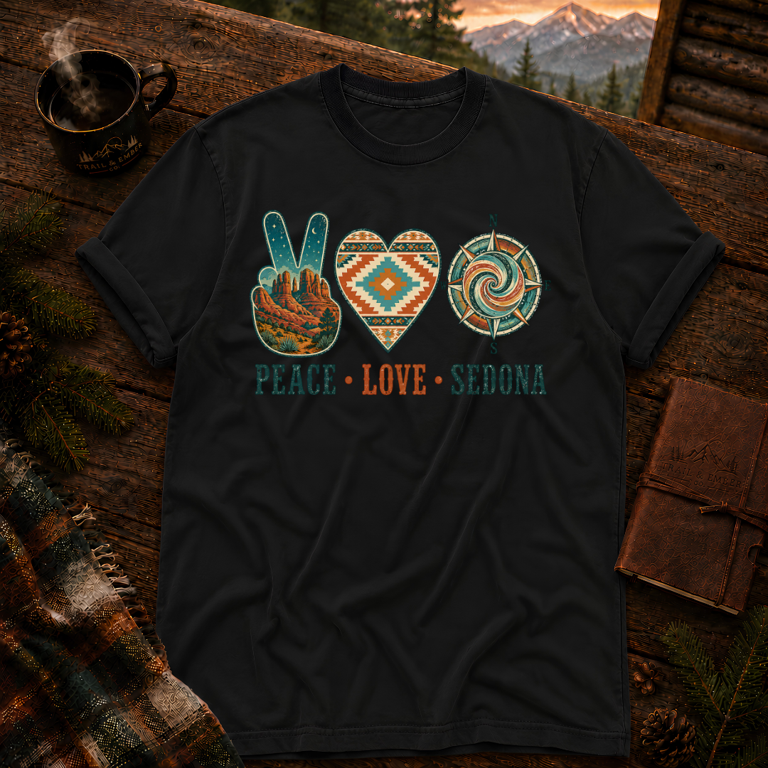 Peace Love Sedona - Comfort Colors T-Shirt