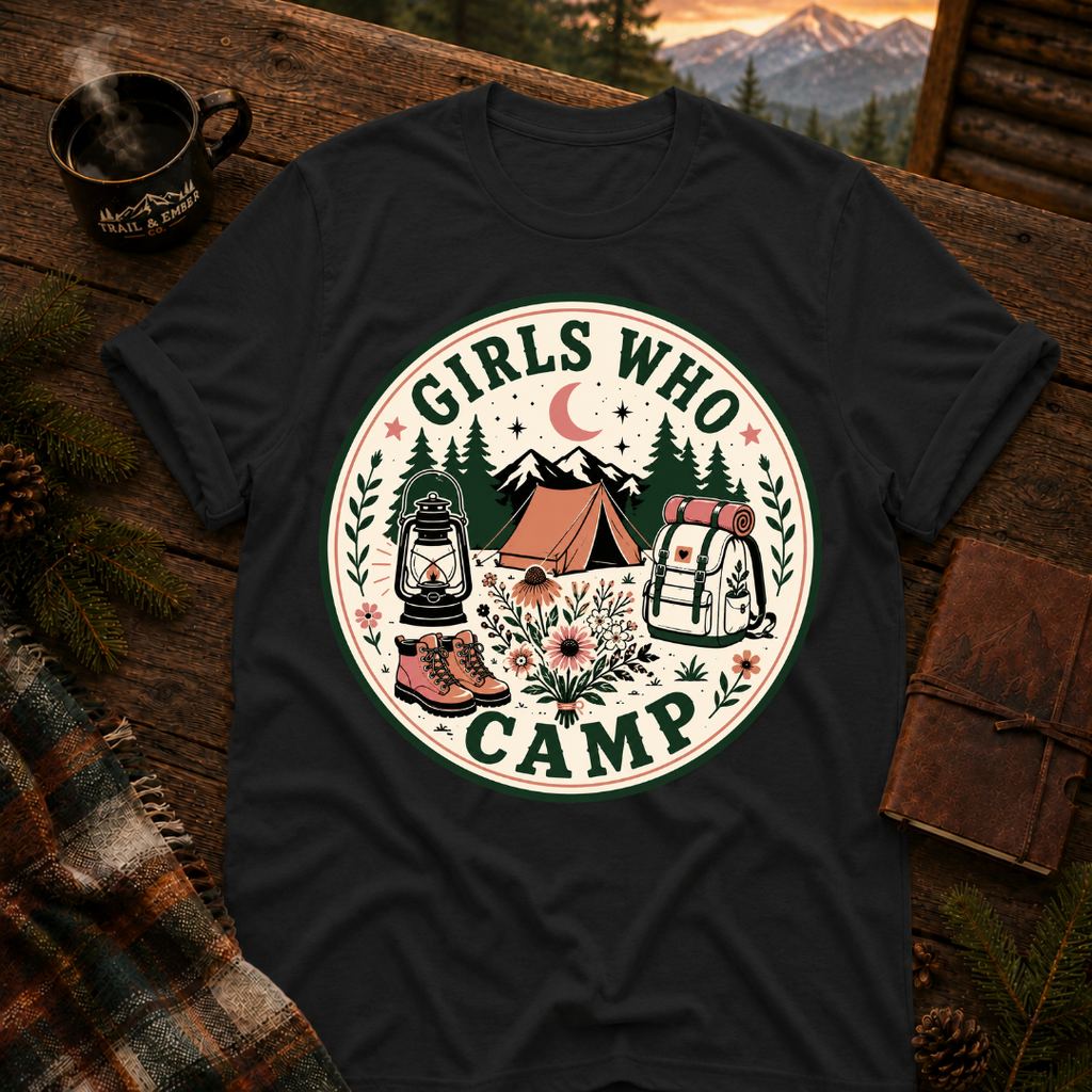 Girls Who Camp T-Shirt